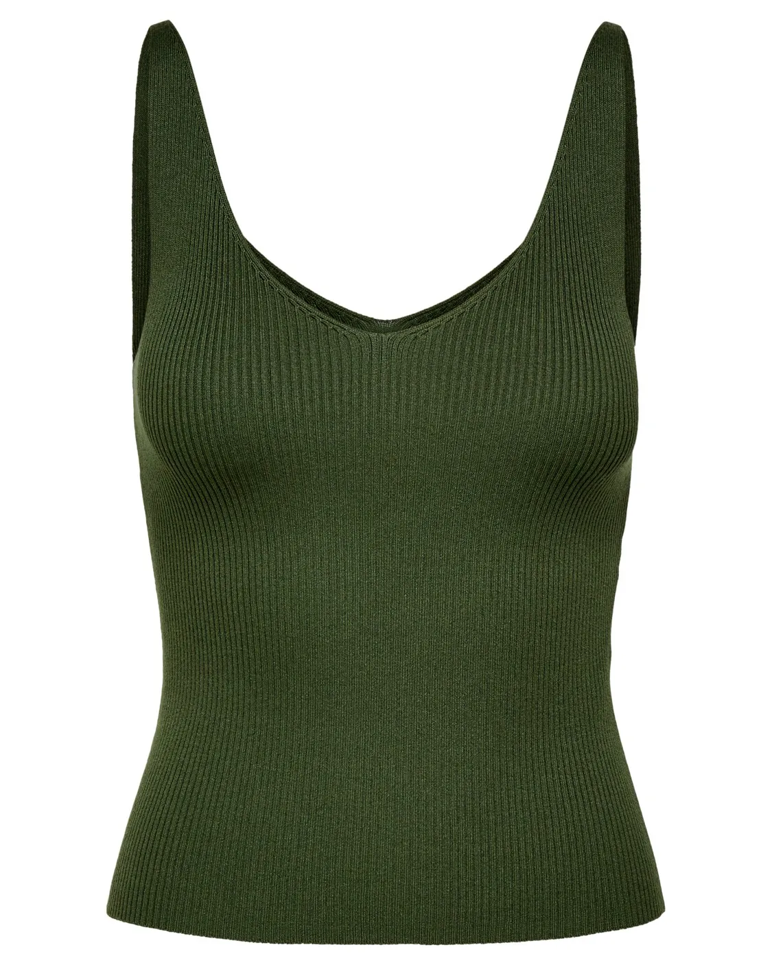 Canotta Jacqueline De Yong JDYNANNA S/L TOP KNT NOOS Verde Oliva
