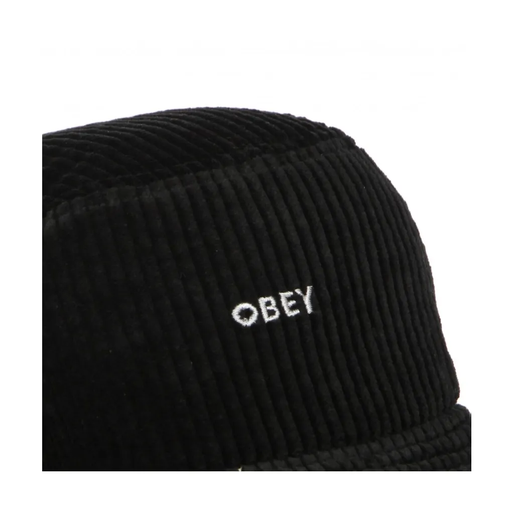 CAPPELLO DA PESCATORE UOMO BOLD CORD BUCKET HAT BLACK