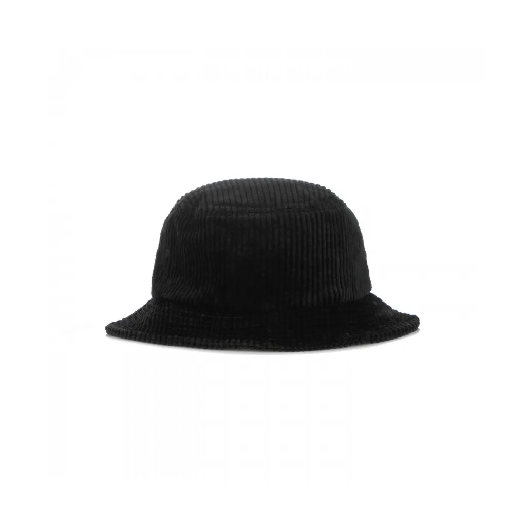 CAPPELLO DA PESCATORE UOMO BOLD CORD BUCKET HAT BLACK