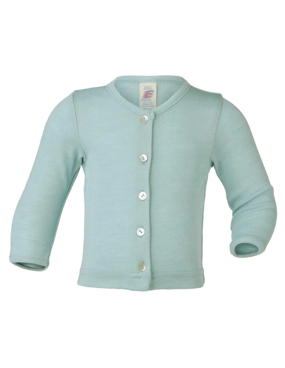 CARDIGAN BABY IN LANA-SETA