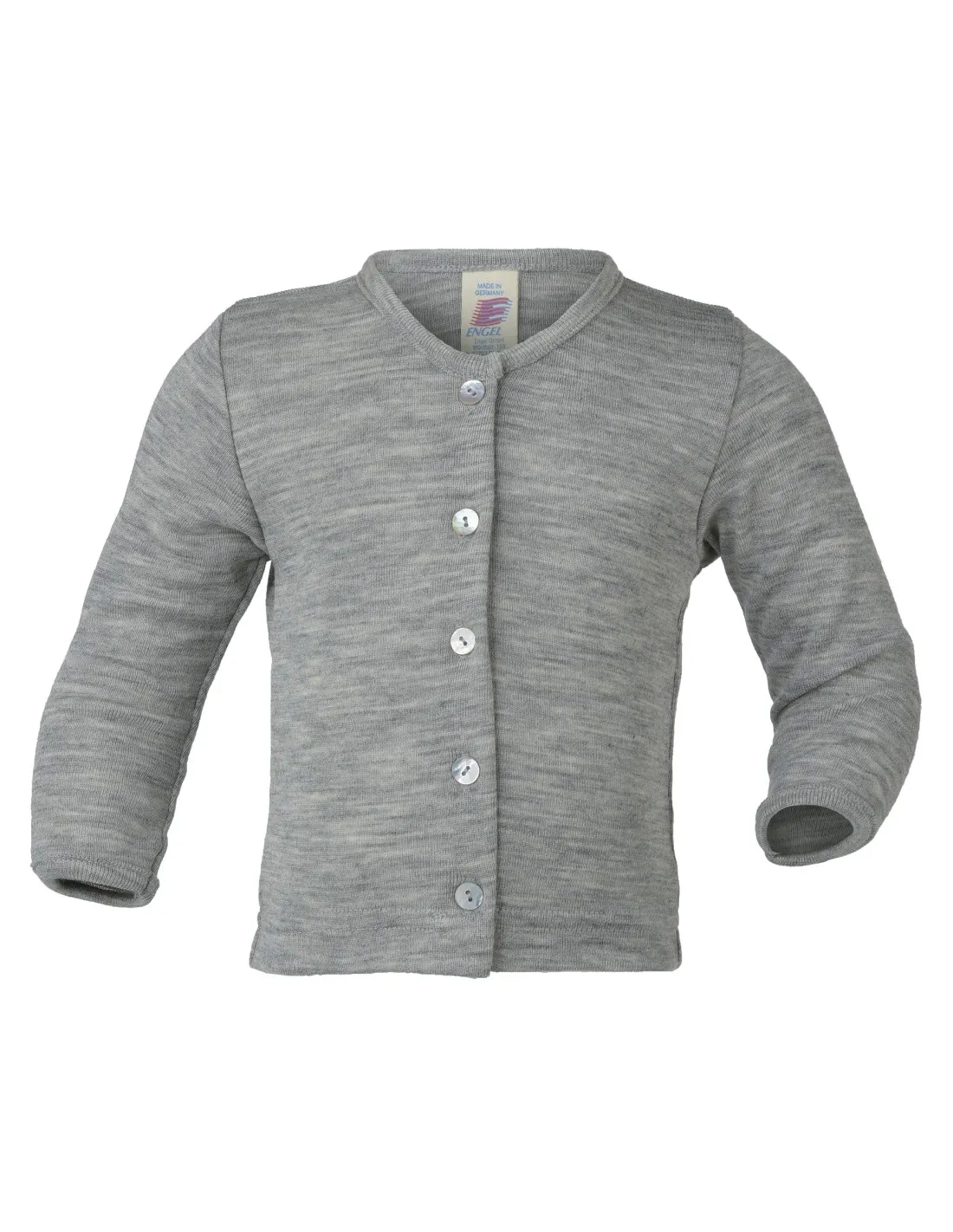 CARDIGAN BABY IN LANA-SETA