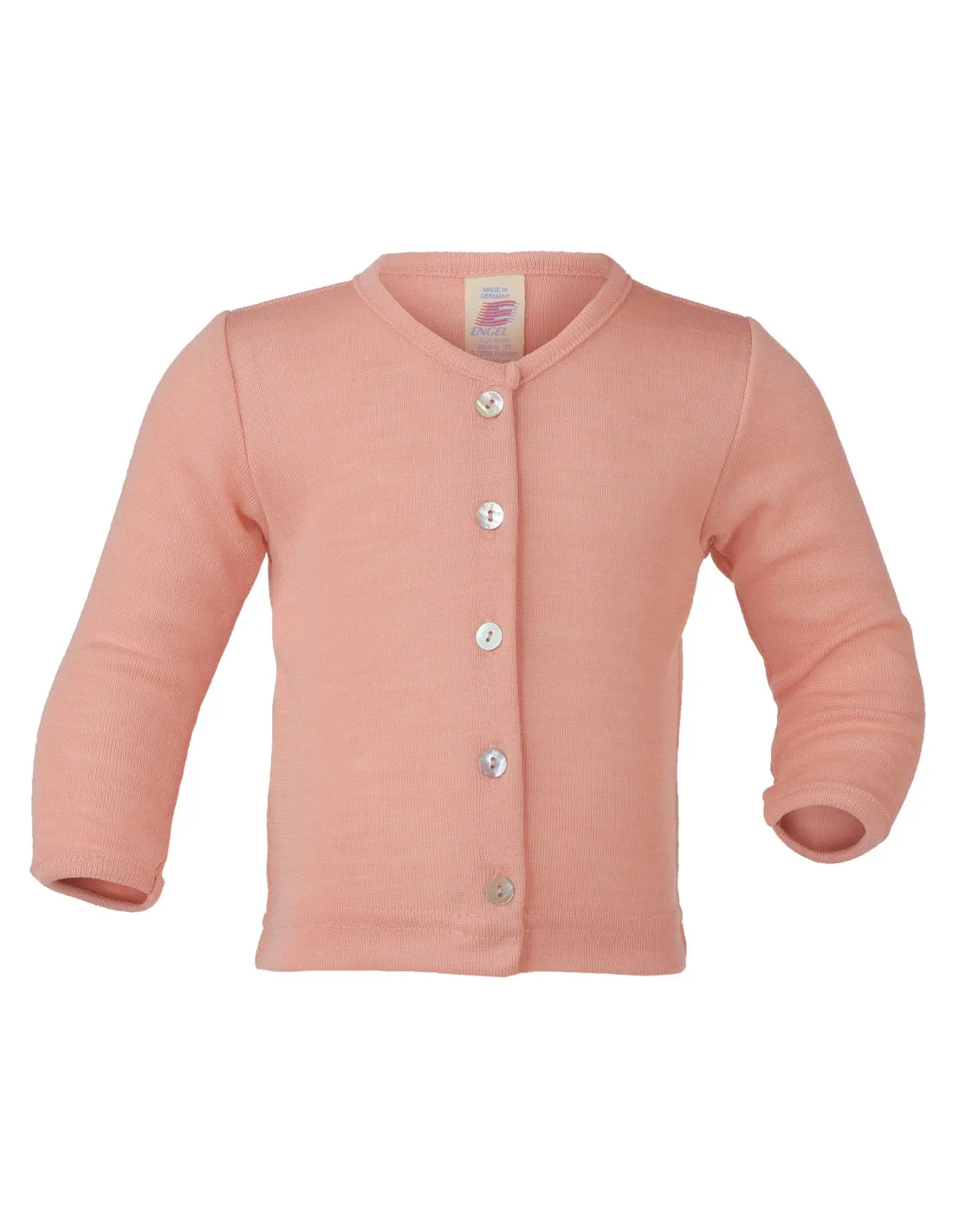 CARDIGAN BABY IN LANA-SETA