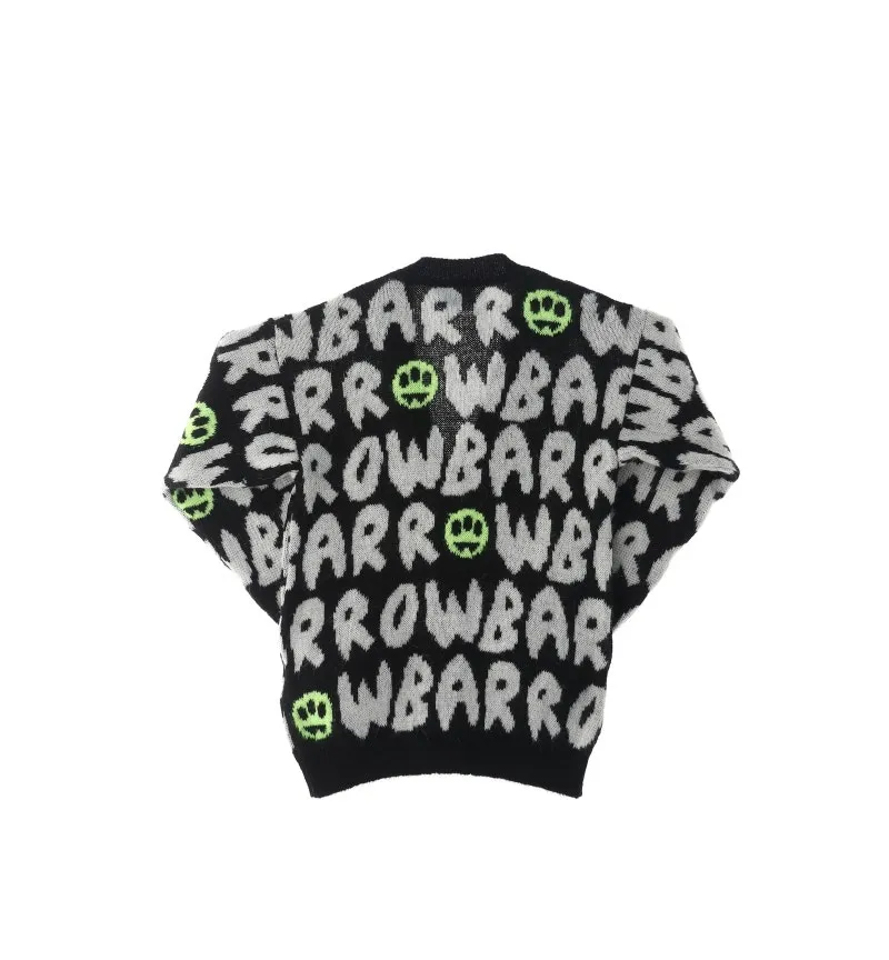 Cardigan con logo