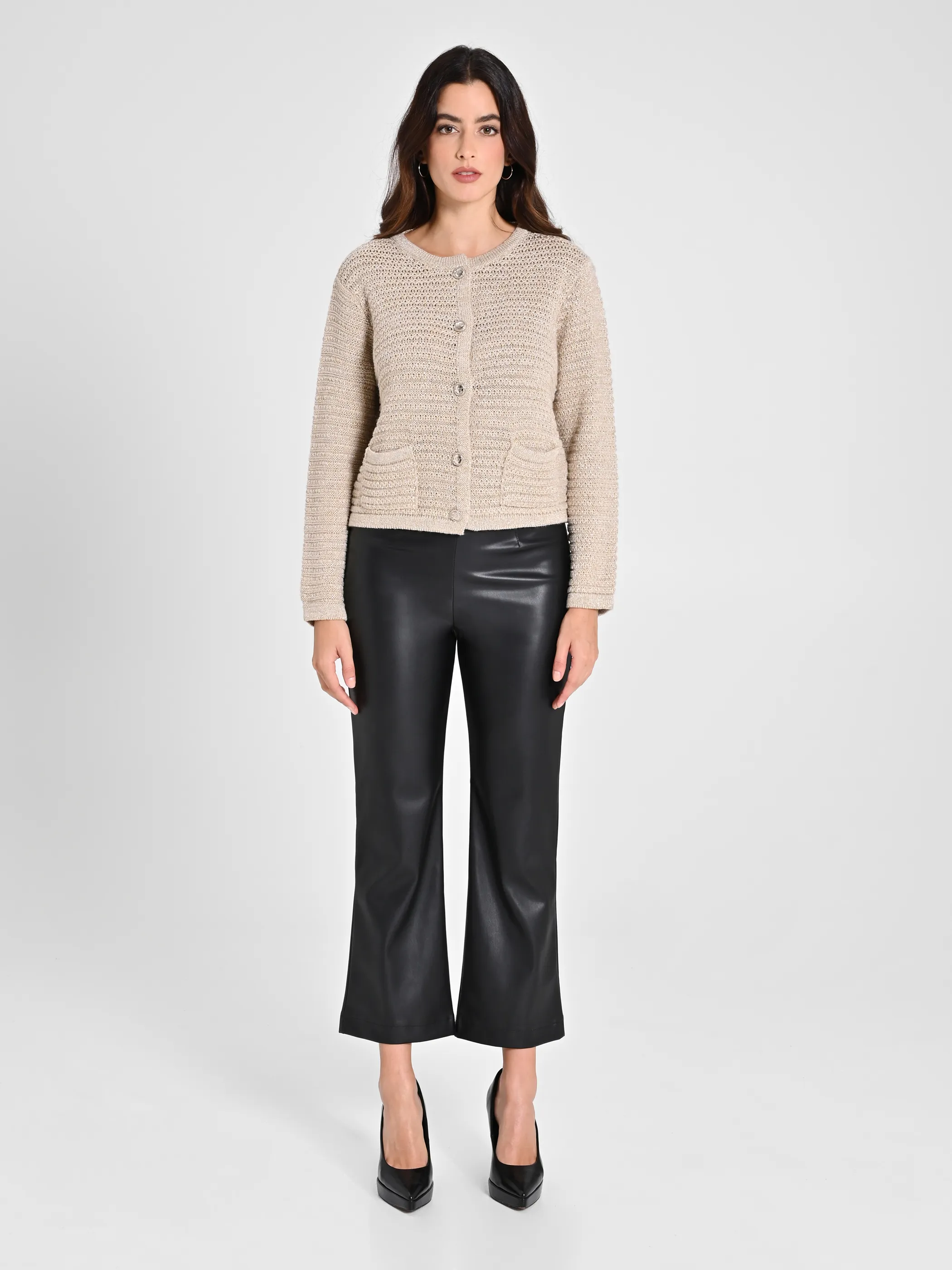      Cardigan Lurex Oro     