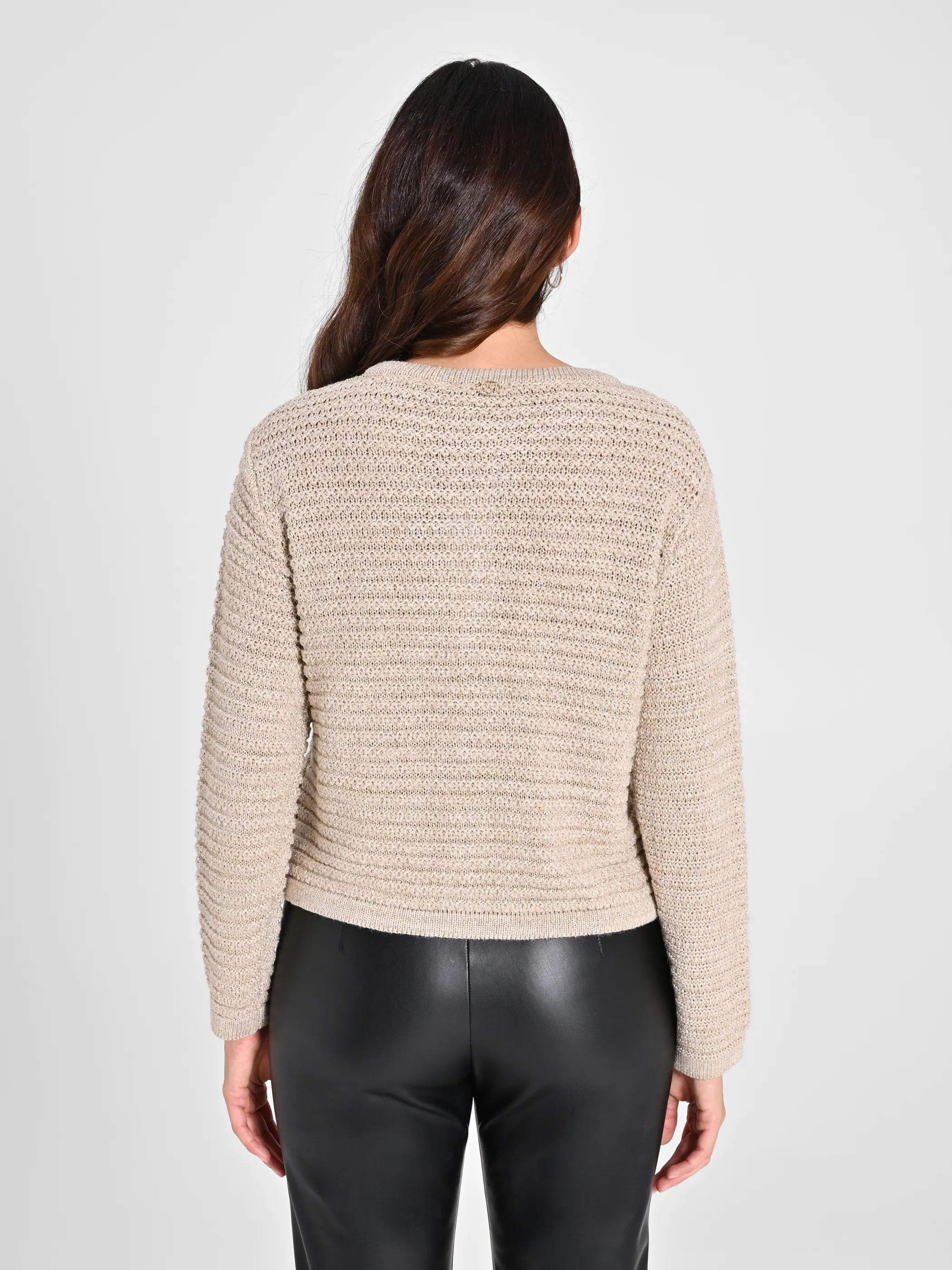      Cardigan Lurex Oro     