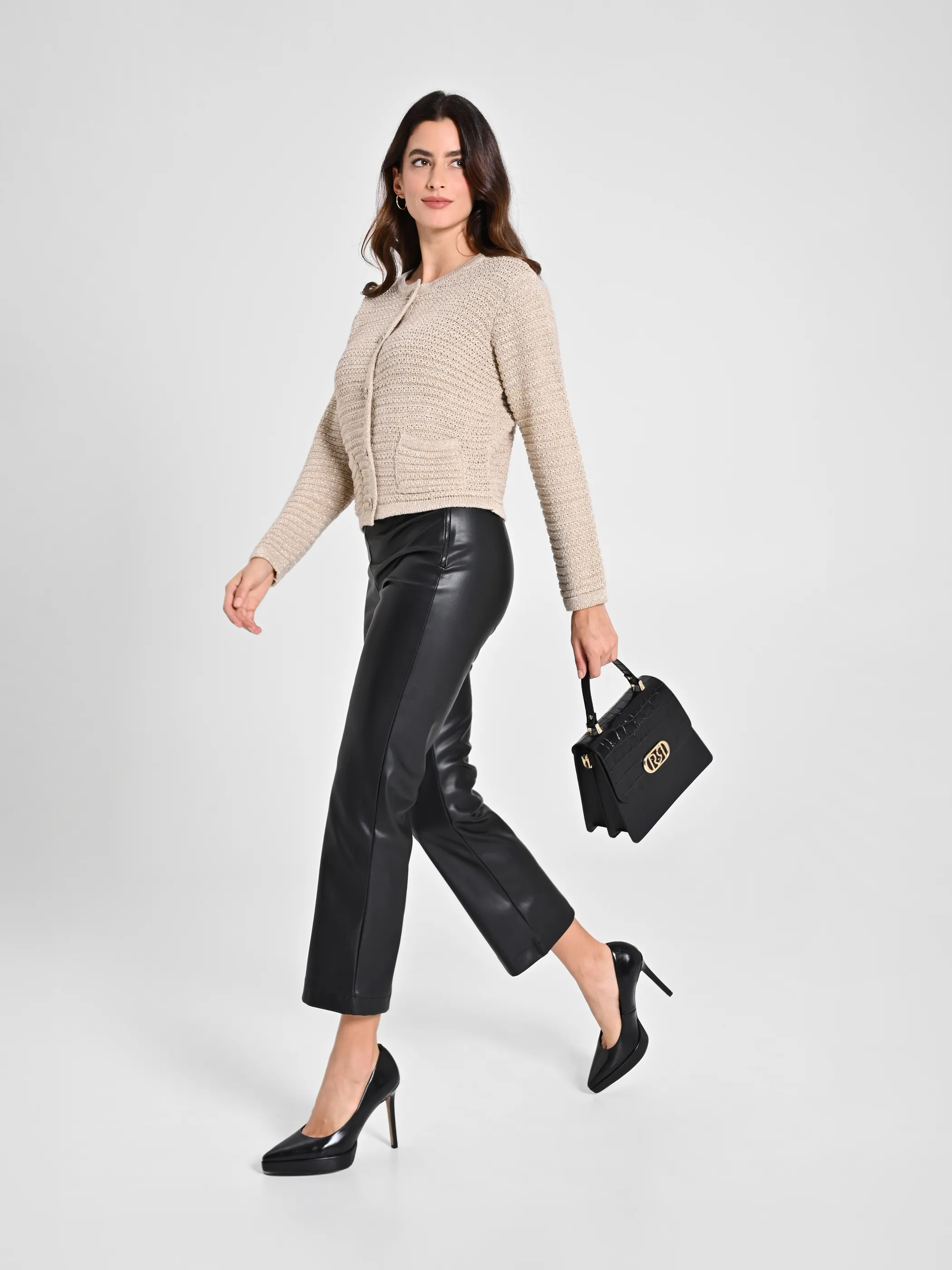      Cardigan Lurex Oro     