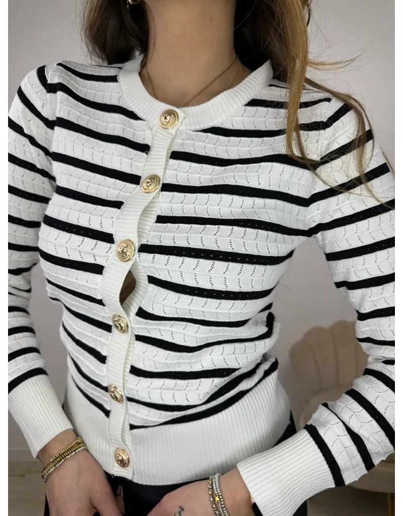 CARDIGAN MICAL BIANCO