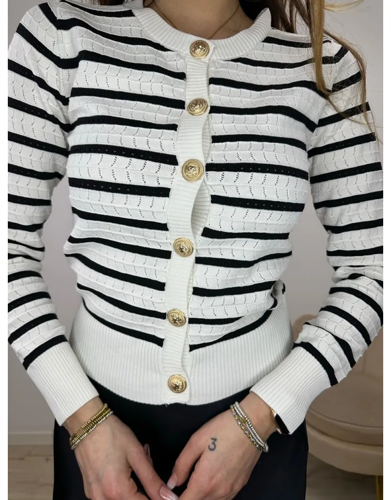 CARDIGAN MICAL BIANCO
