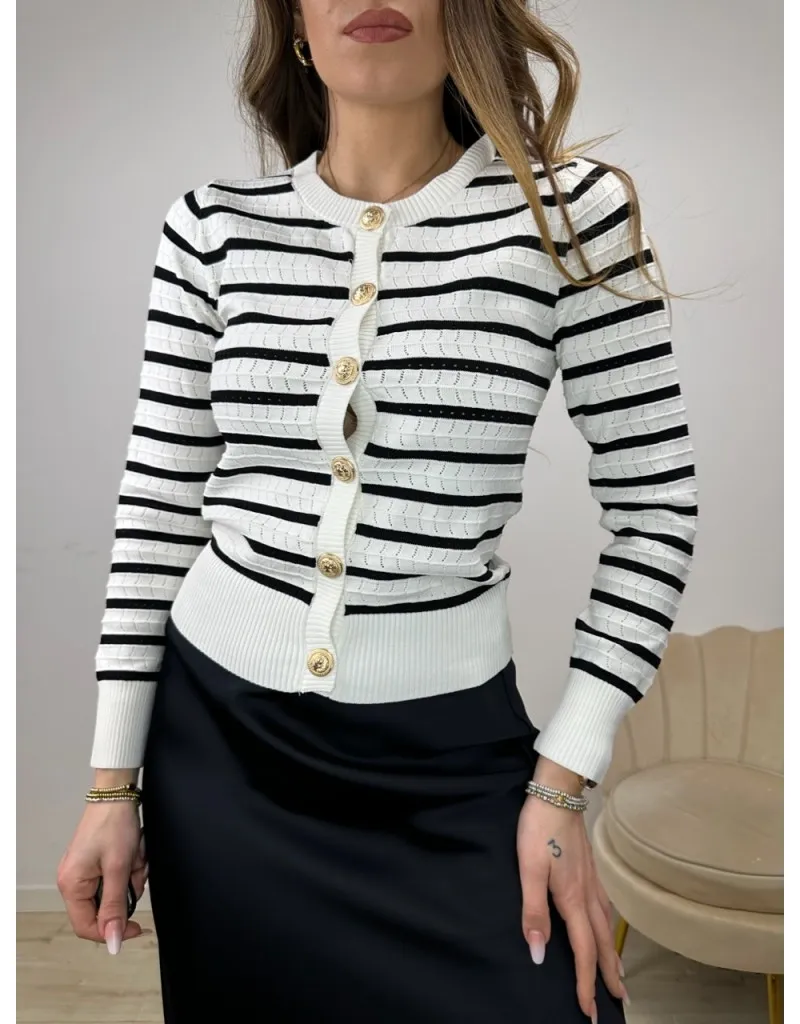 CARDIGAN MICAL BIANCO