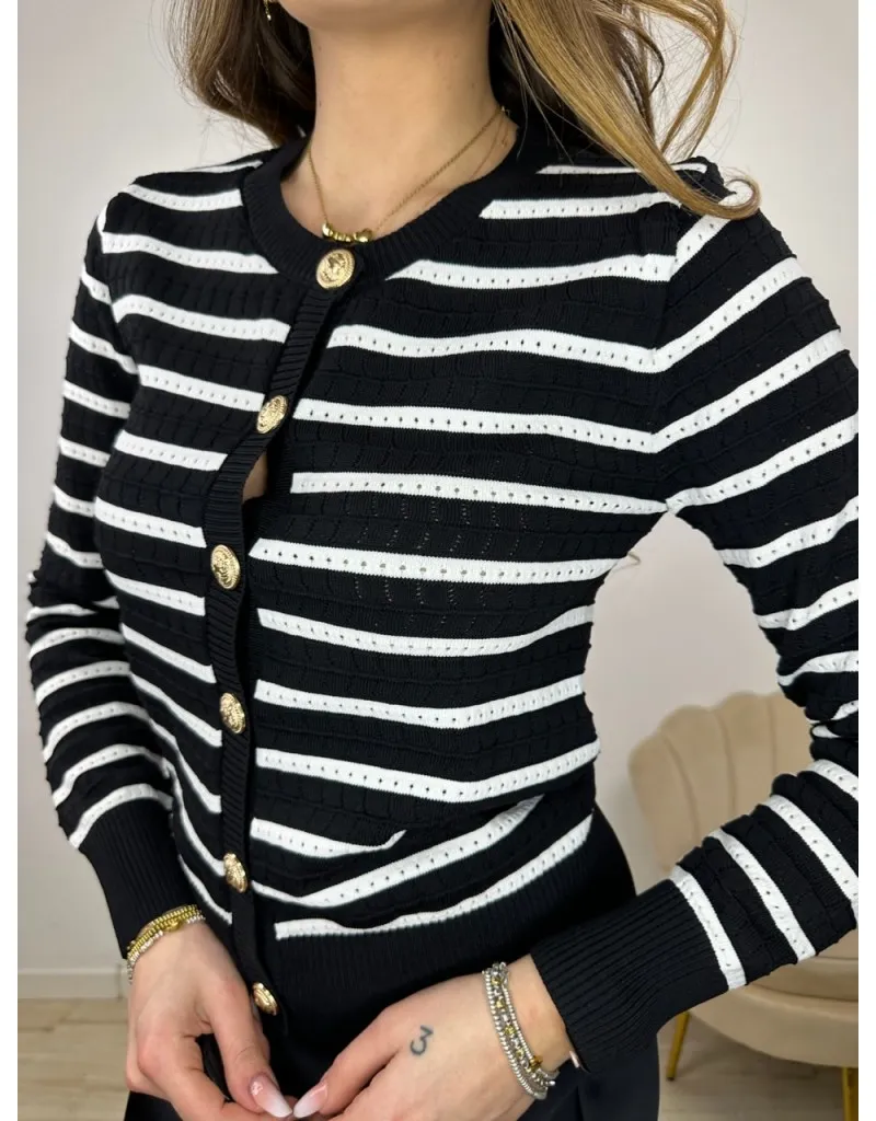 CARDIGAN MICAL NERO