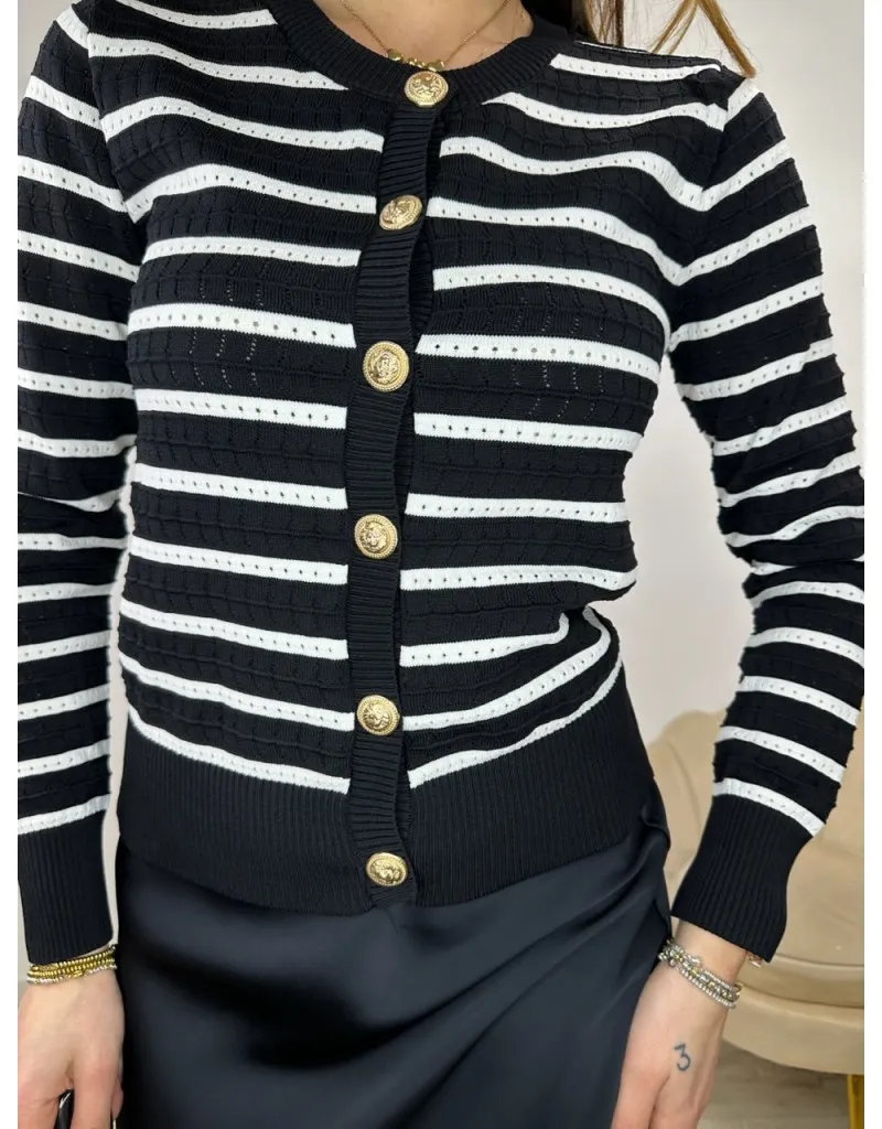 CARDIGAN MICAL NERO