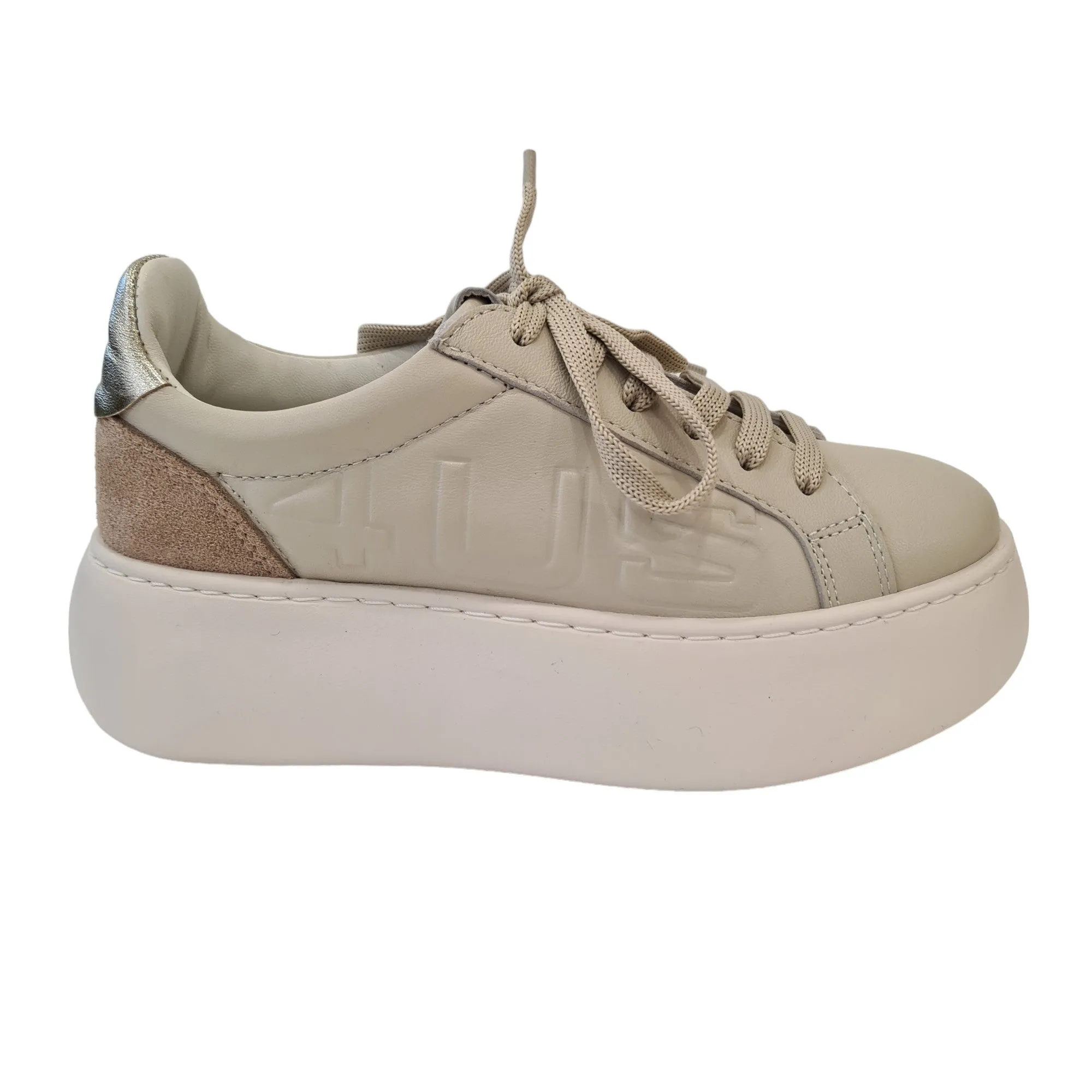 Cesare Paciotti 4US Donna Sneakers  Latte Rif.141