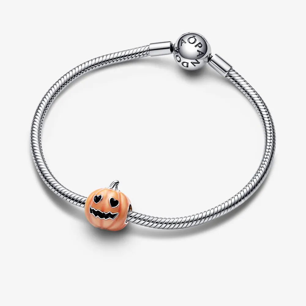 Charm Pandora Zucca di Halloween che si illumina al buio 792291C01