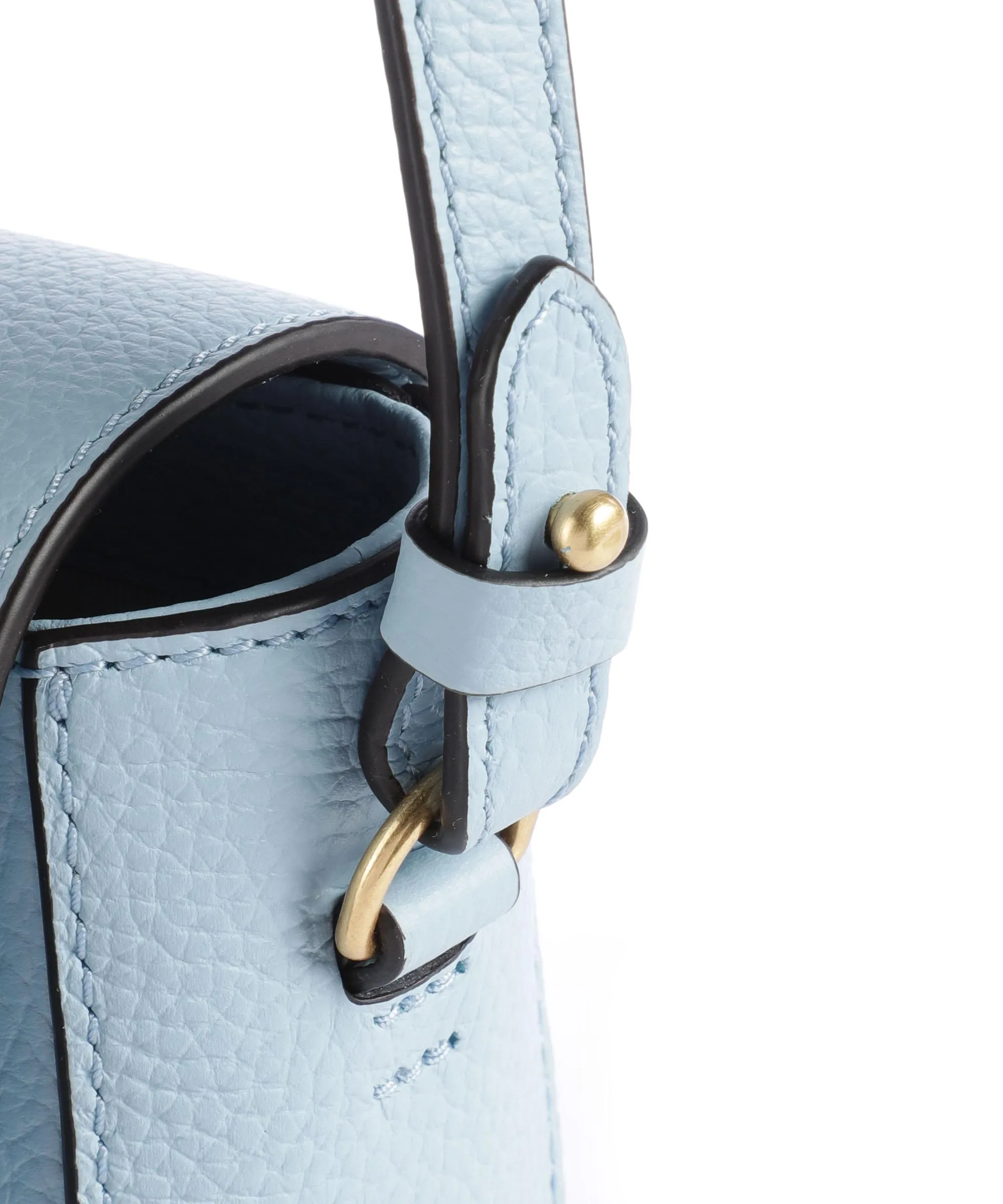 Coccinelle Beat Soft Borsa a tracolla pelle granulata acqua  