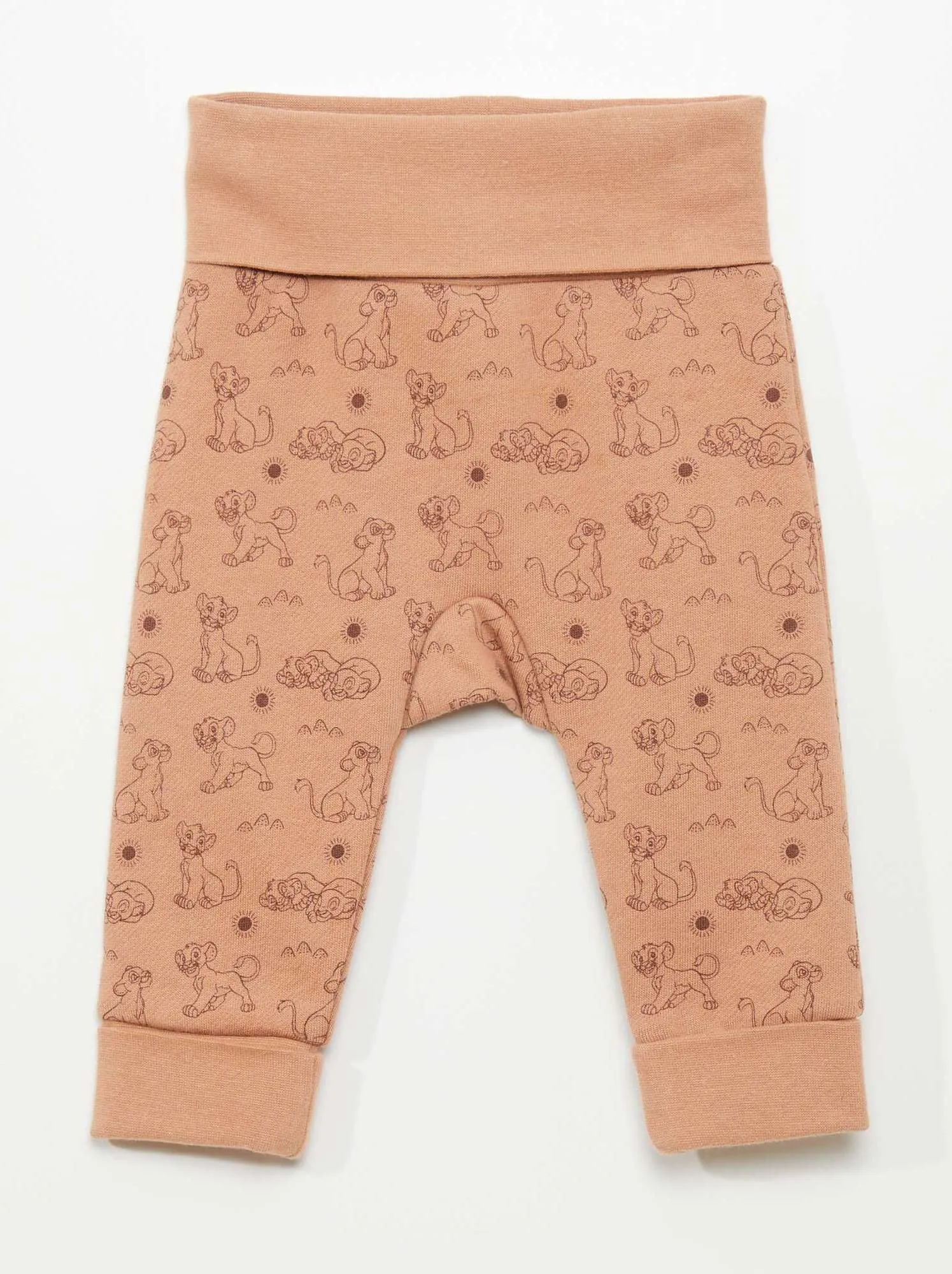 Completo 'Disney' felpa + pantaloni + berrettino 3 pezzi - BEIGE