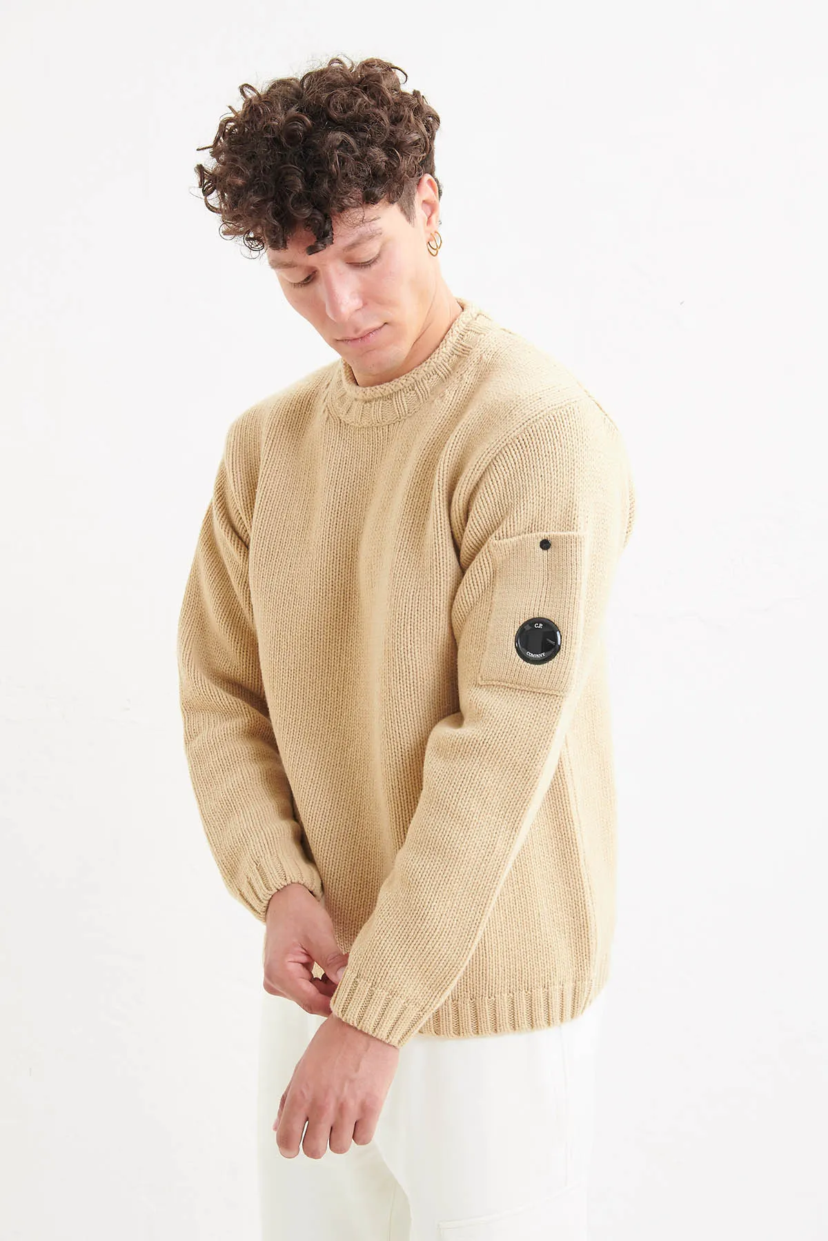 C.P. COMPANY Maglia con collo a rollino