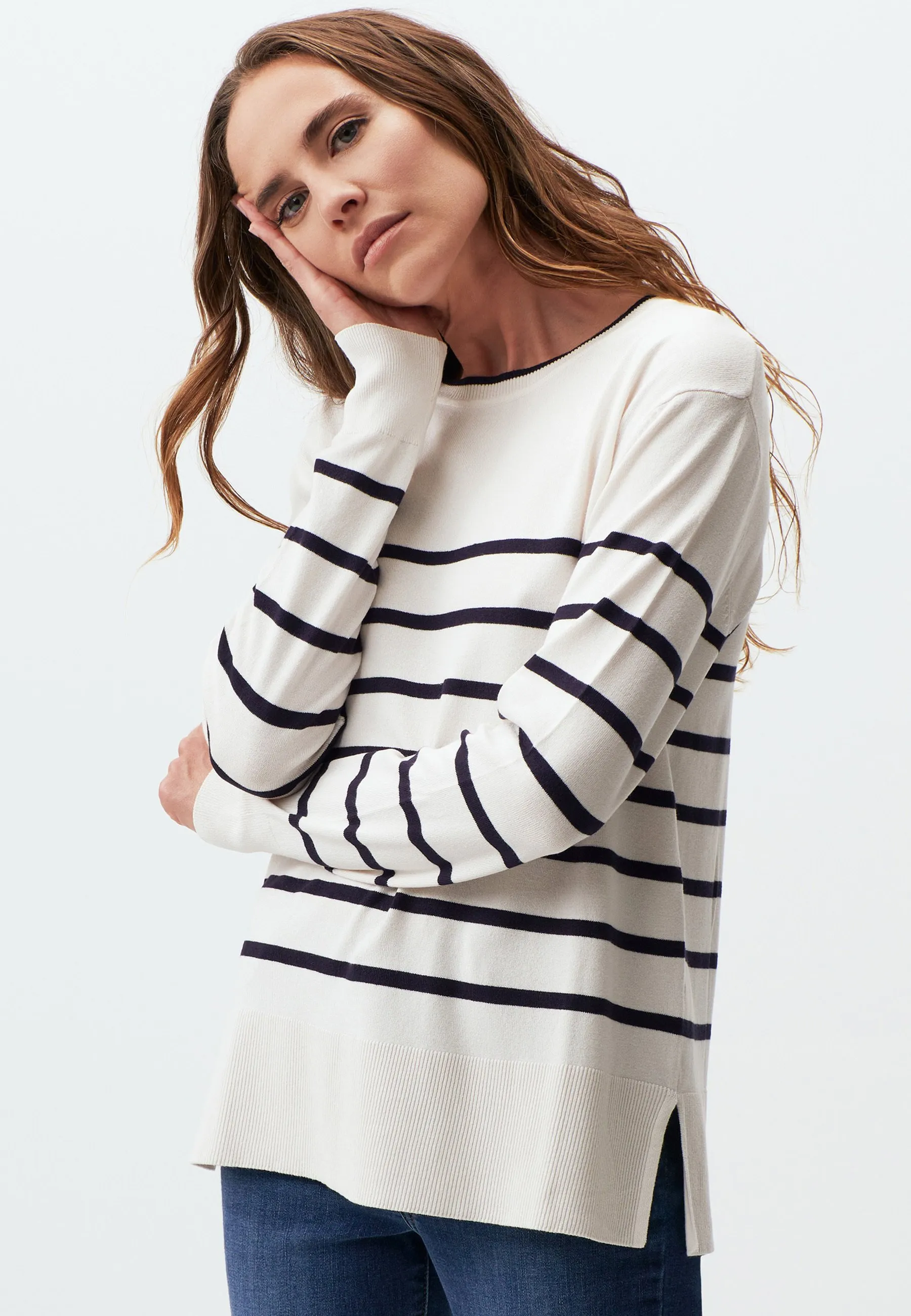 CREW-NECK STRIPED  - Maglione
