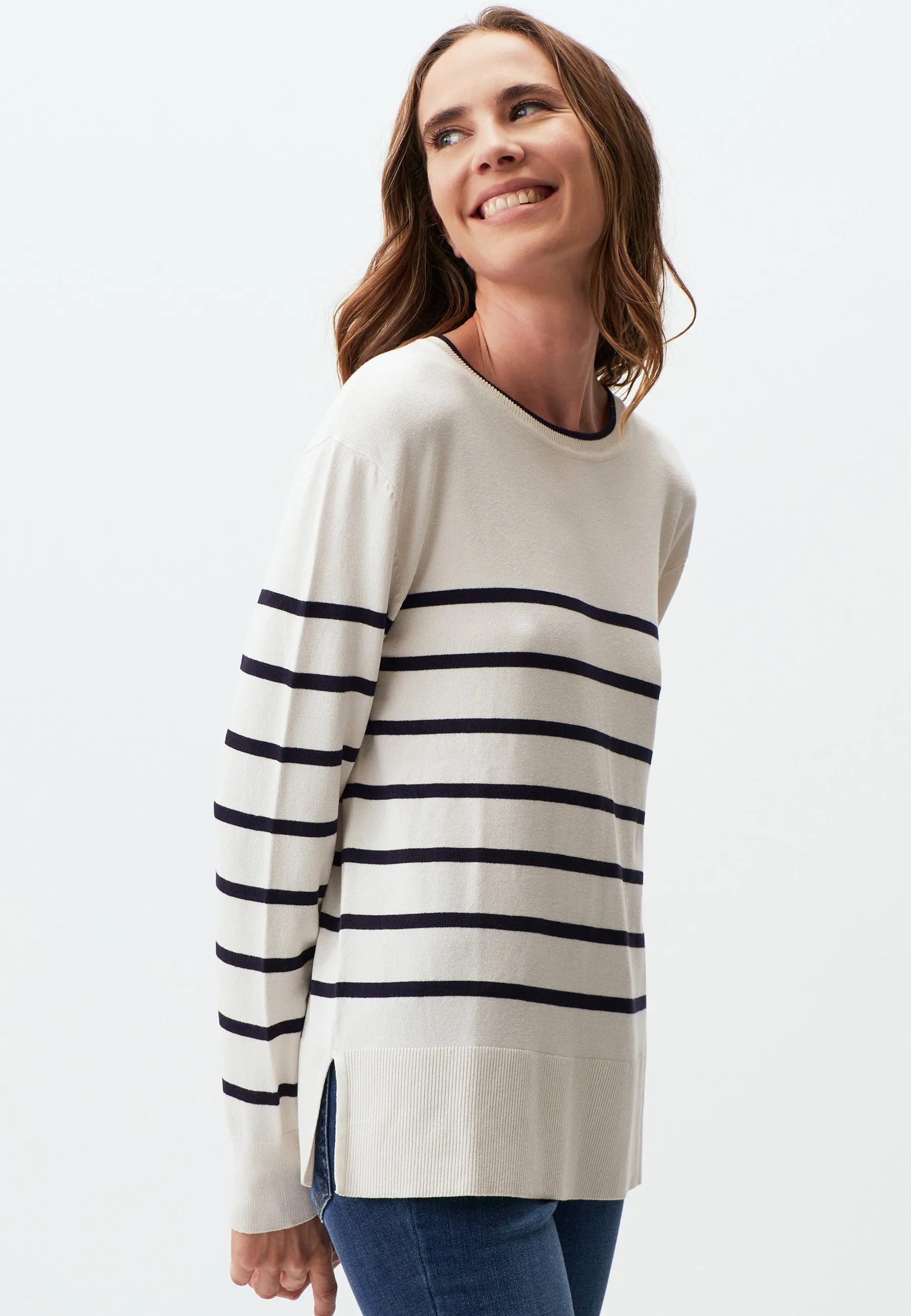 CREW-NECK STRIPED  - Maglione