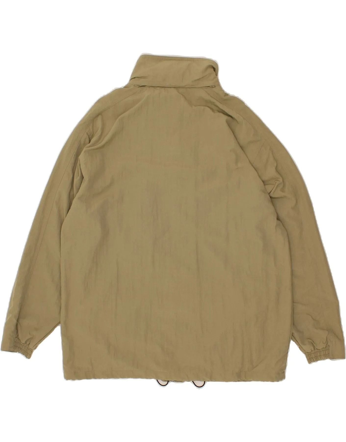 DIADORA Mens Rain Jacket UK 40 Large Beige Polyamide
