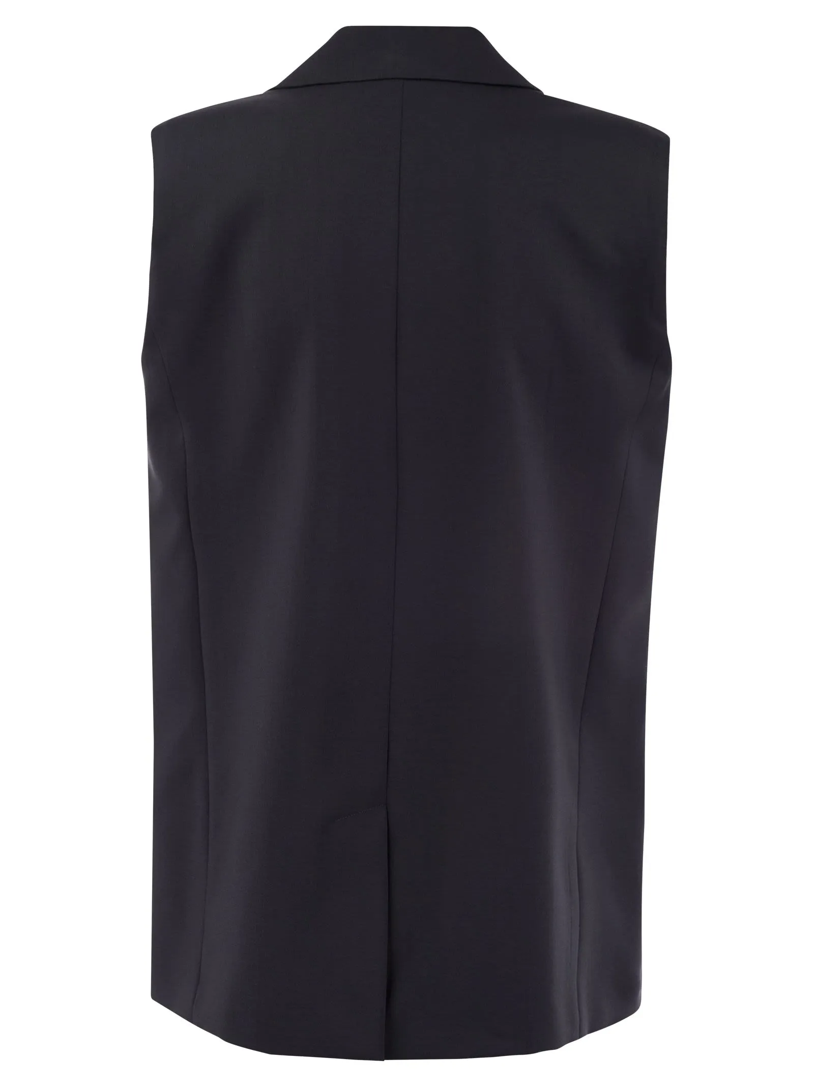 DONNA – Gilet in tela di lana stretch