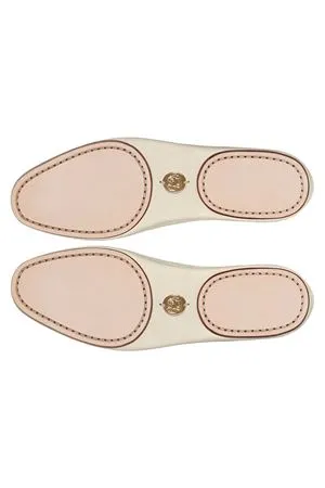 EDHEN MILANO Calzature,Mocassini Mocassini Comporta in camoscio beige chiaro 