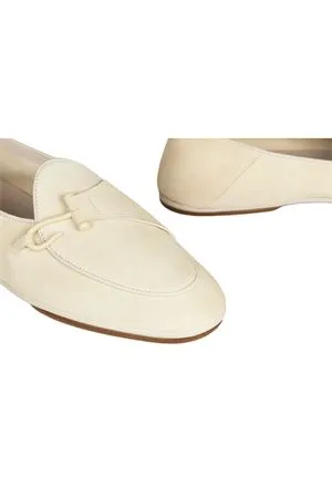 EDHEN MILANO Calzature,Mocassini Mocassini Comporta in camoscio beige chiaro 