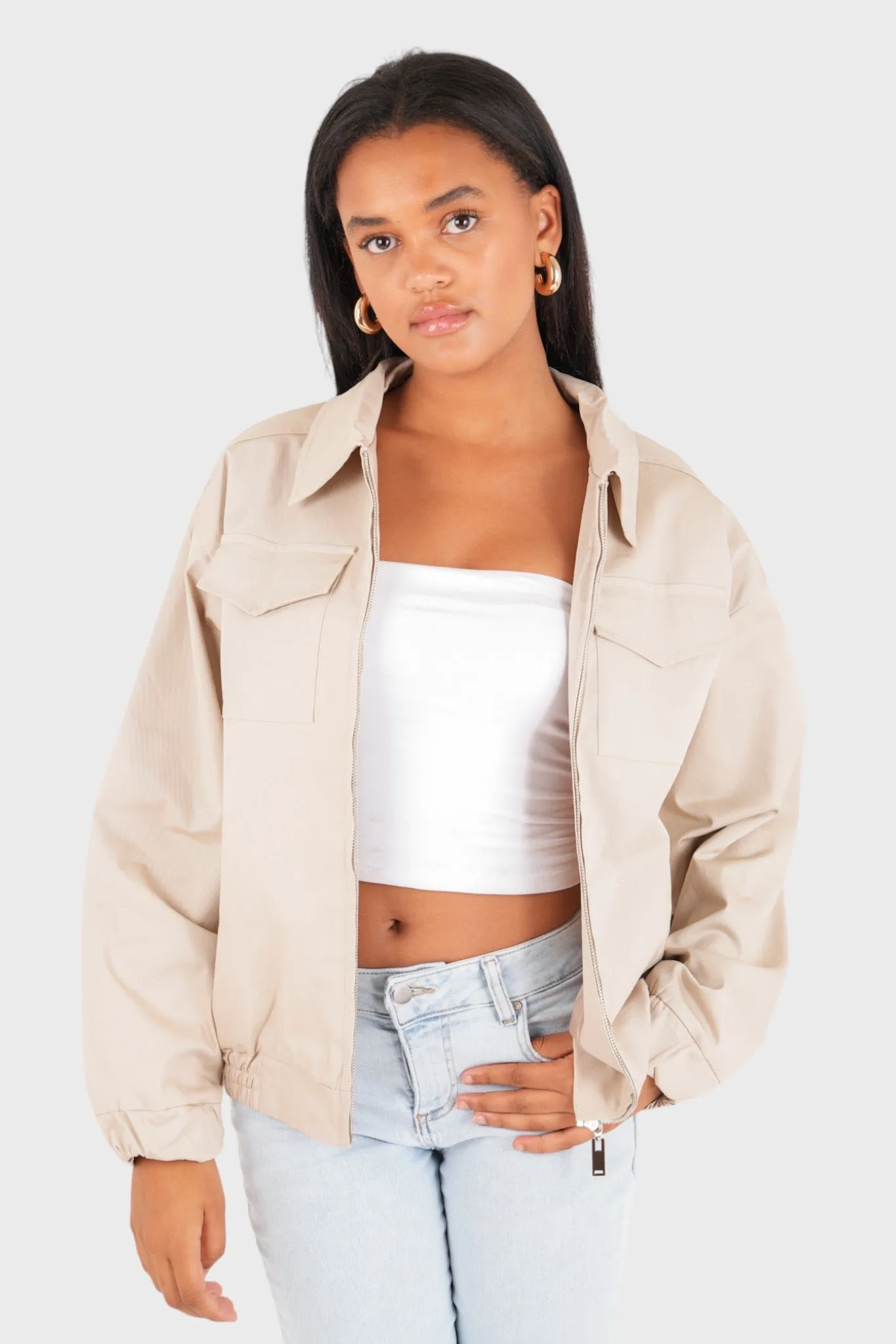 Emma jacket beige