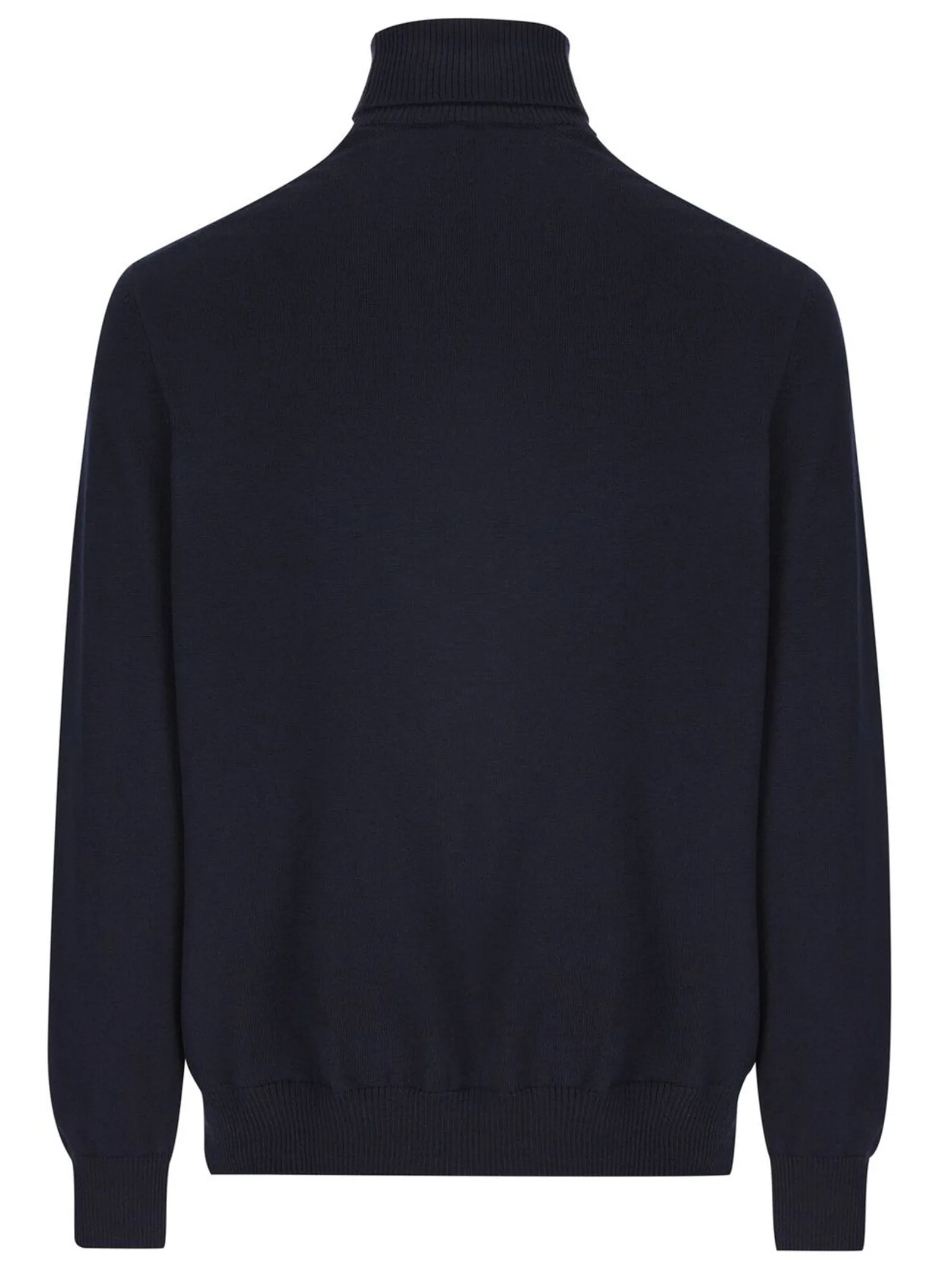 FAY Abbigliamento,Maglieria Maglione a collo alto in lana vergine blu navy 