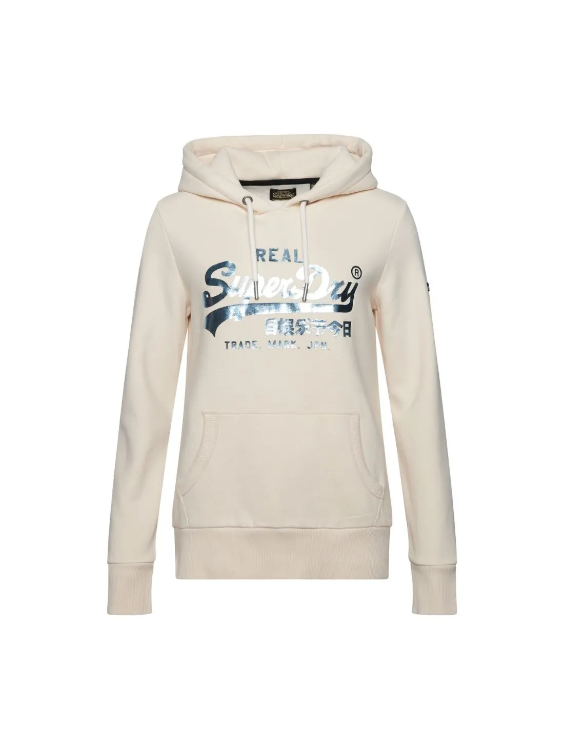 Felpa con cappuccio abbellita Vl Superdry