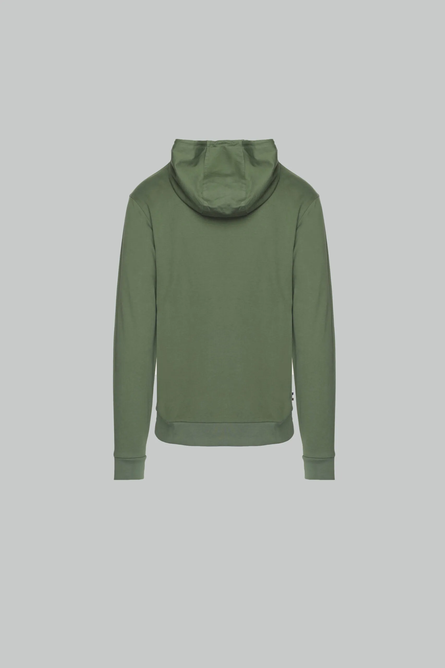 Felpa con cappuccio Aquascutum ACTIVE SMALL LOGO HOODIE Verde Oliva