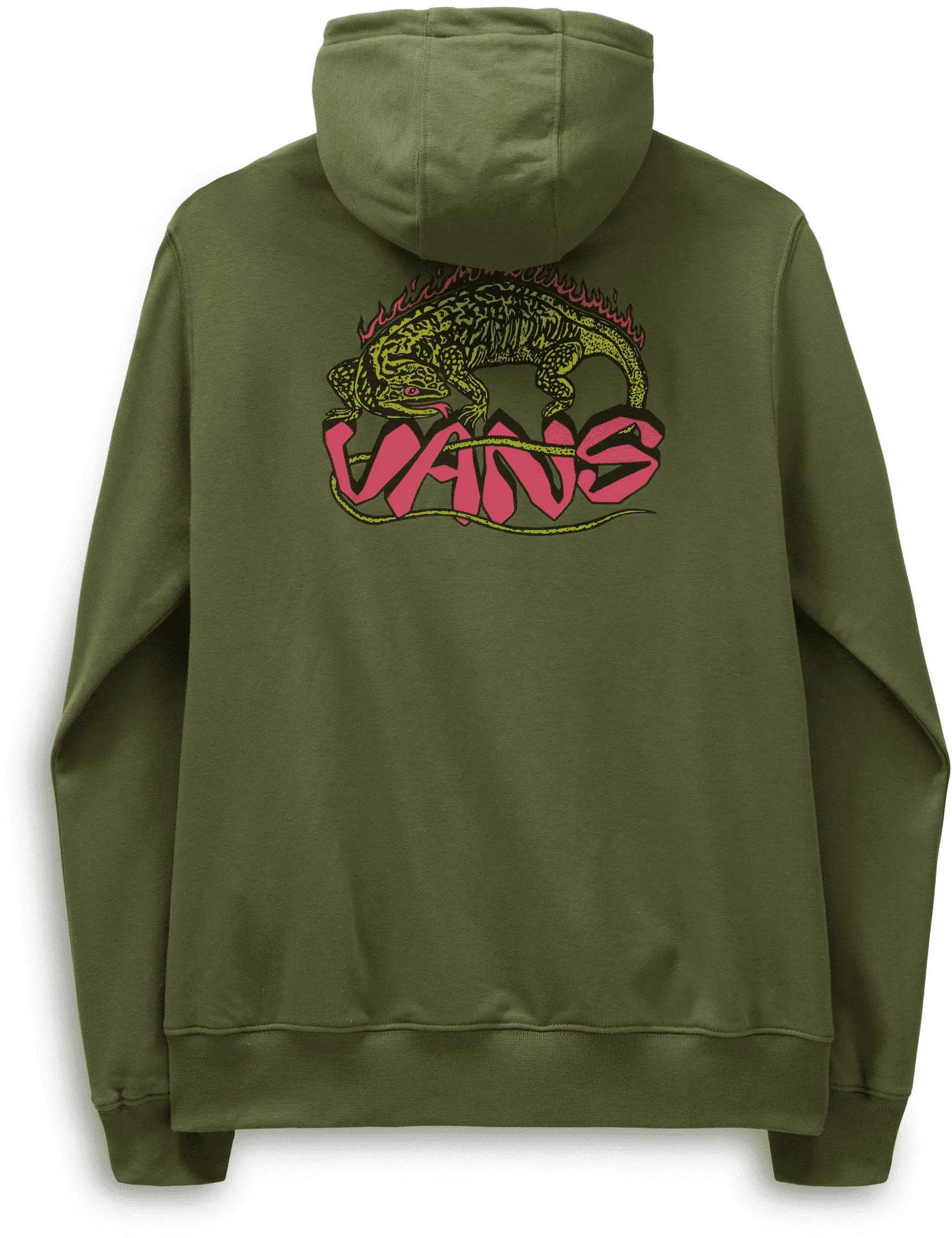 FELPA DA UOMO VANS FIERY FRIEND PO OLIVINE VN000GEG AMB