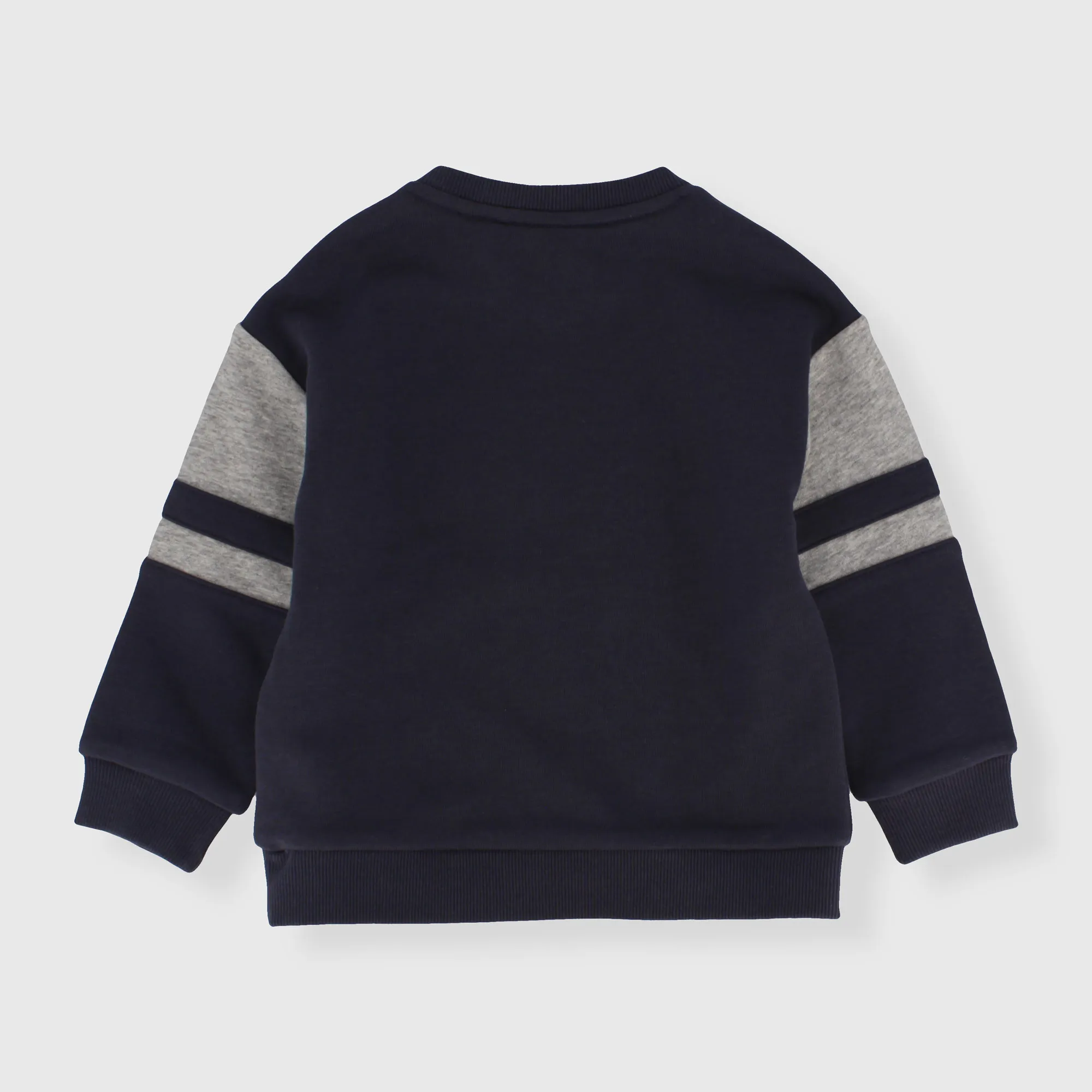 Felpa girocollo da bambino, BLU            
