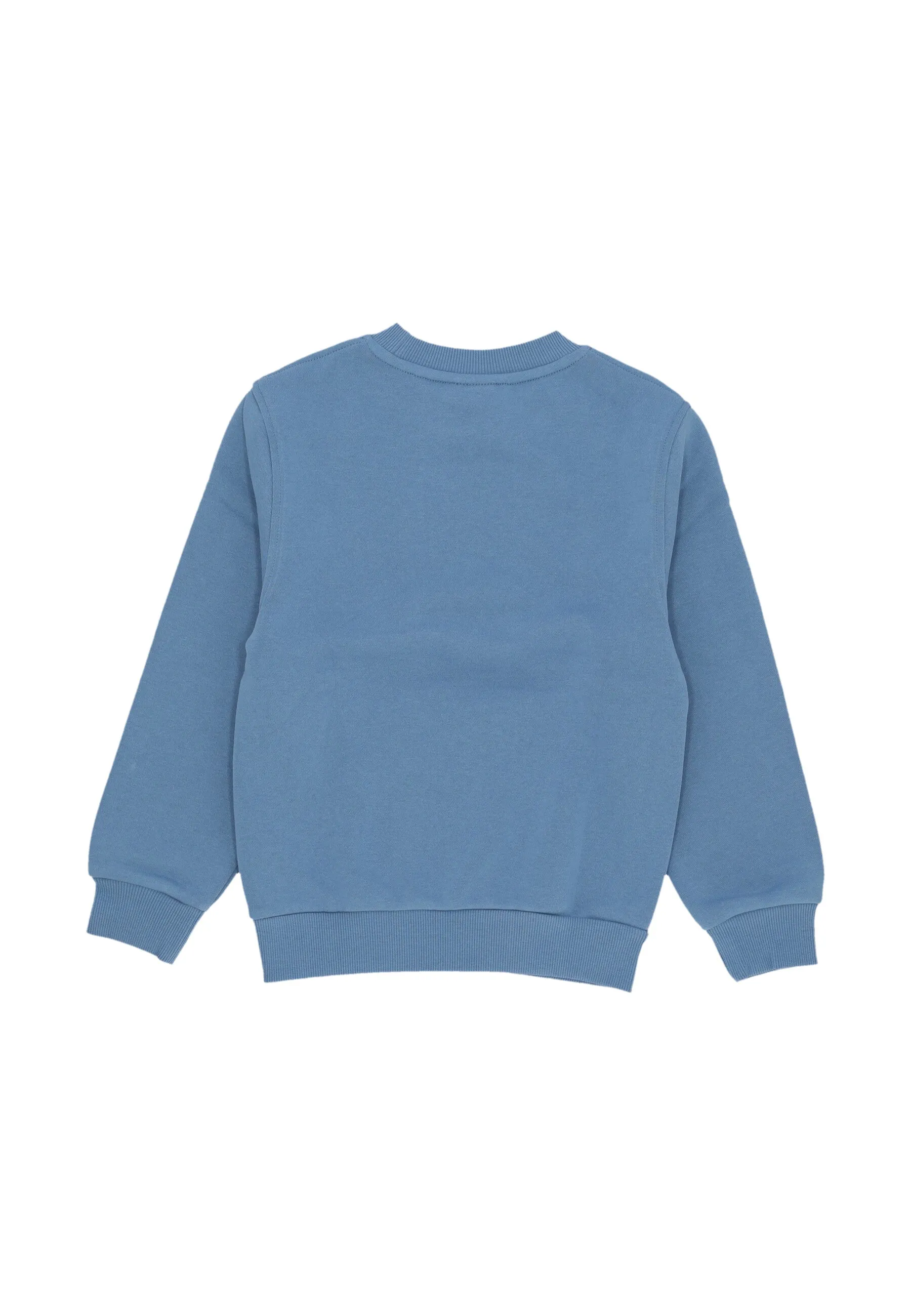 Felpa Girocollo Ragazzo Sportswear Club Fleece Crewneck Aegean Storm/white