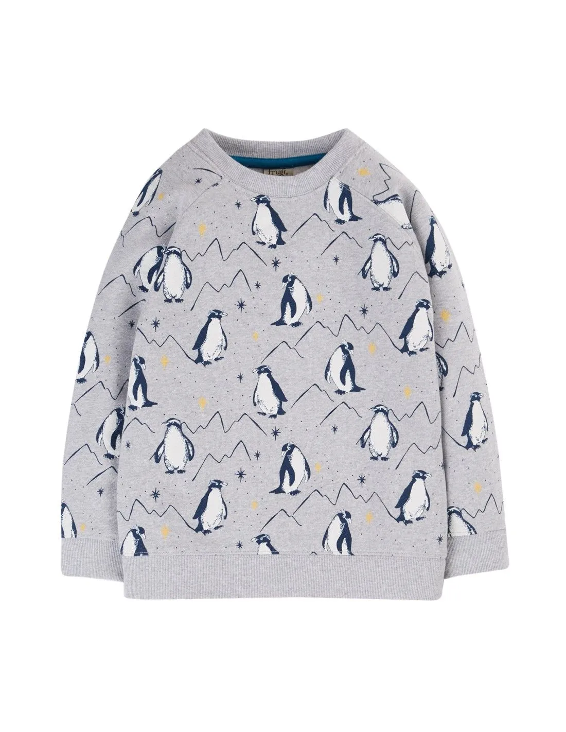 FELPA IN COTONE BIOLOGICO "PINGUINI"