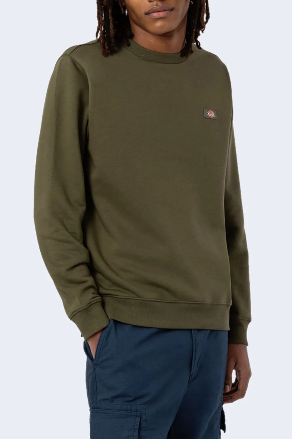 Felpa senza cappuccio Dickies oakport Verde Oliva