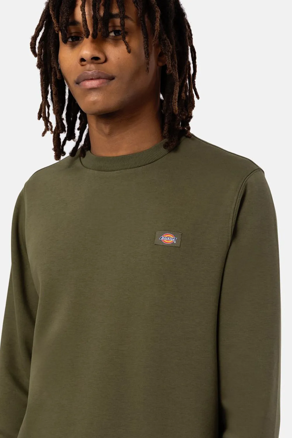 Felpa senza cappuccio Dickies oakport Verde Oliva