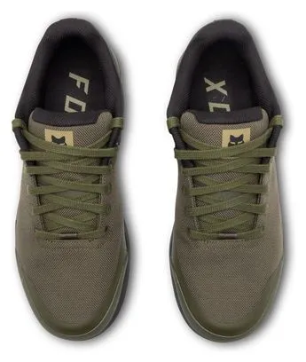 Fox Union Canvas Mountain Bike Shoes Khaki