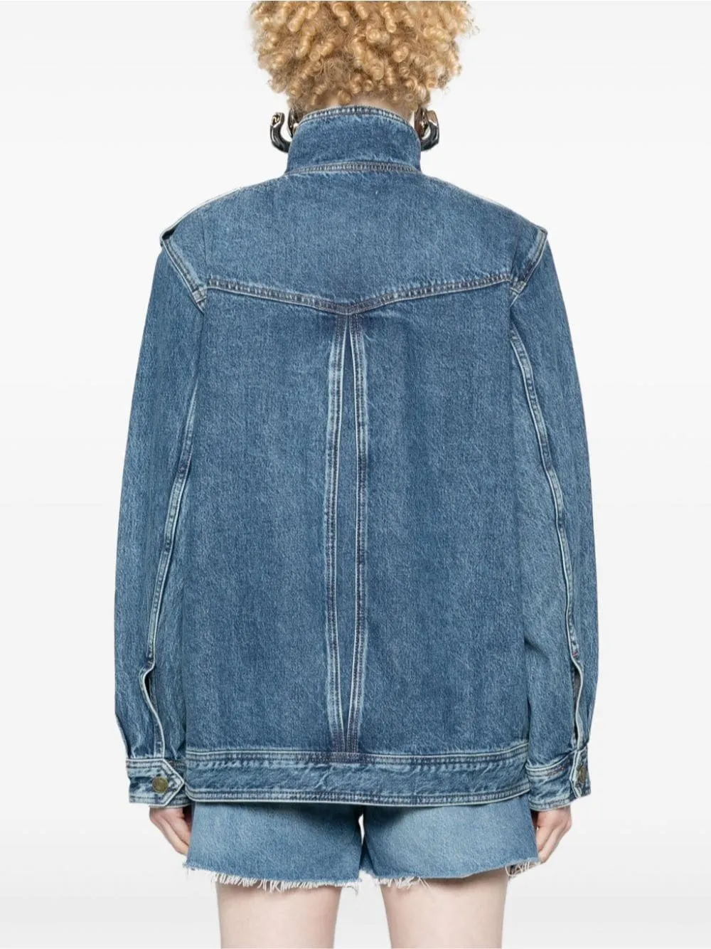   Frame  Giacca oversize in denim  