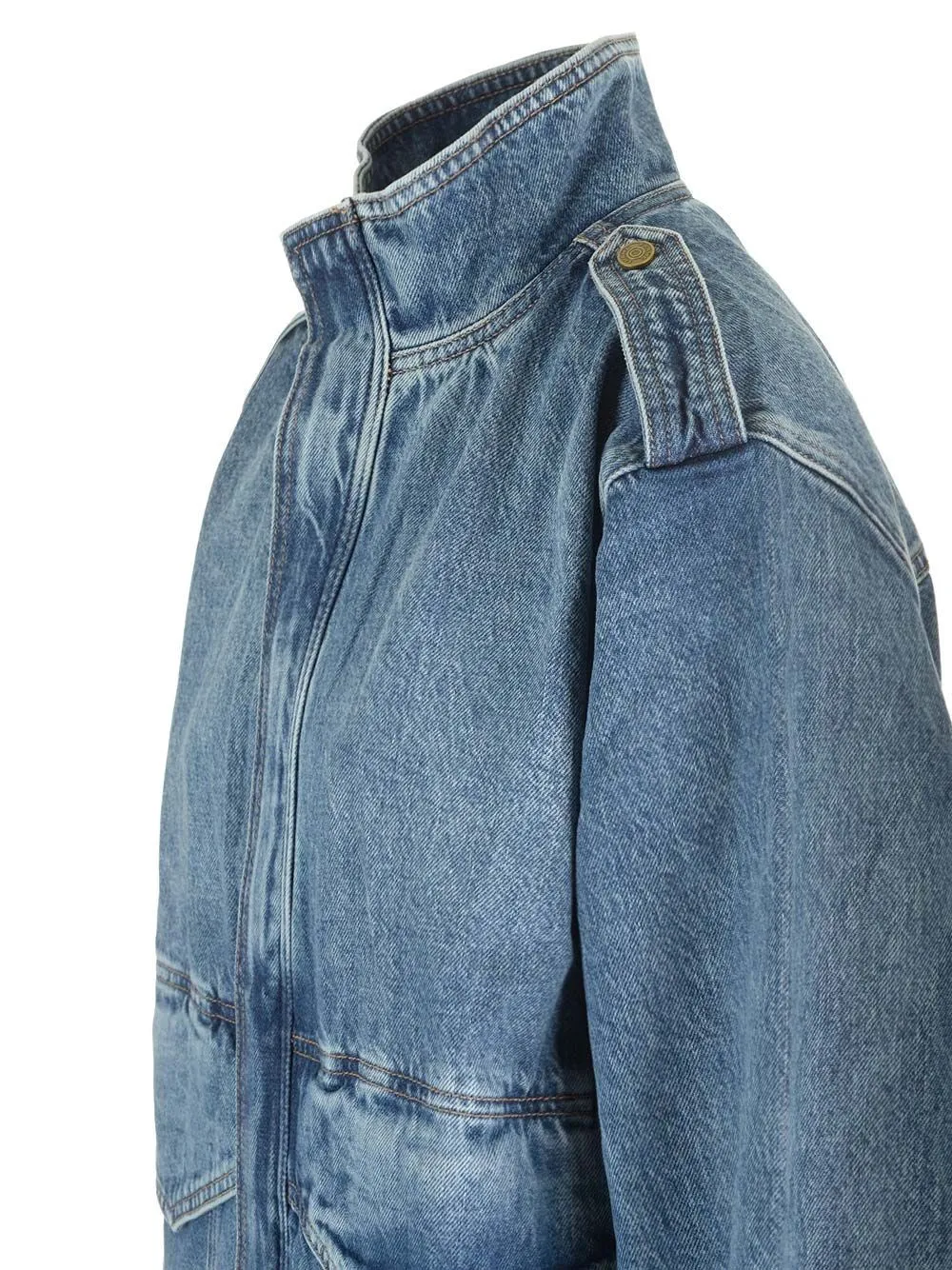   Frame  Giacca oversize in denim  