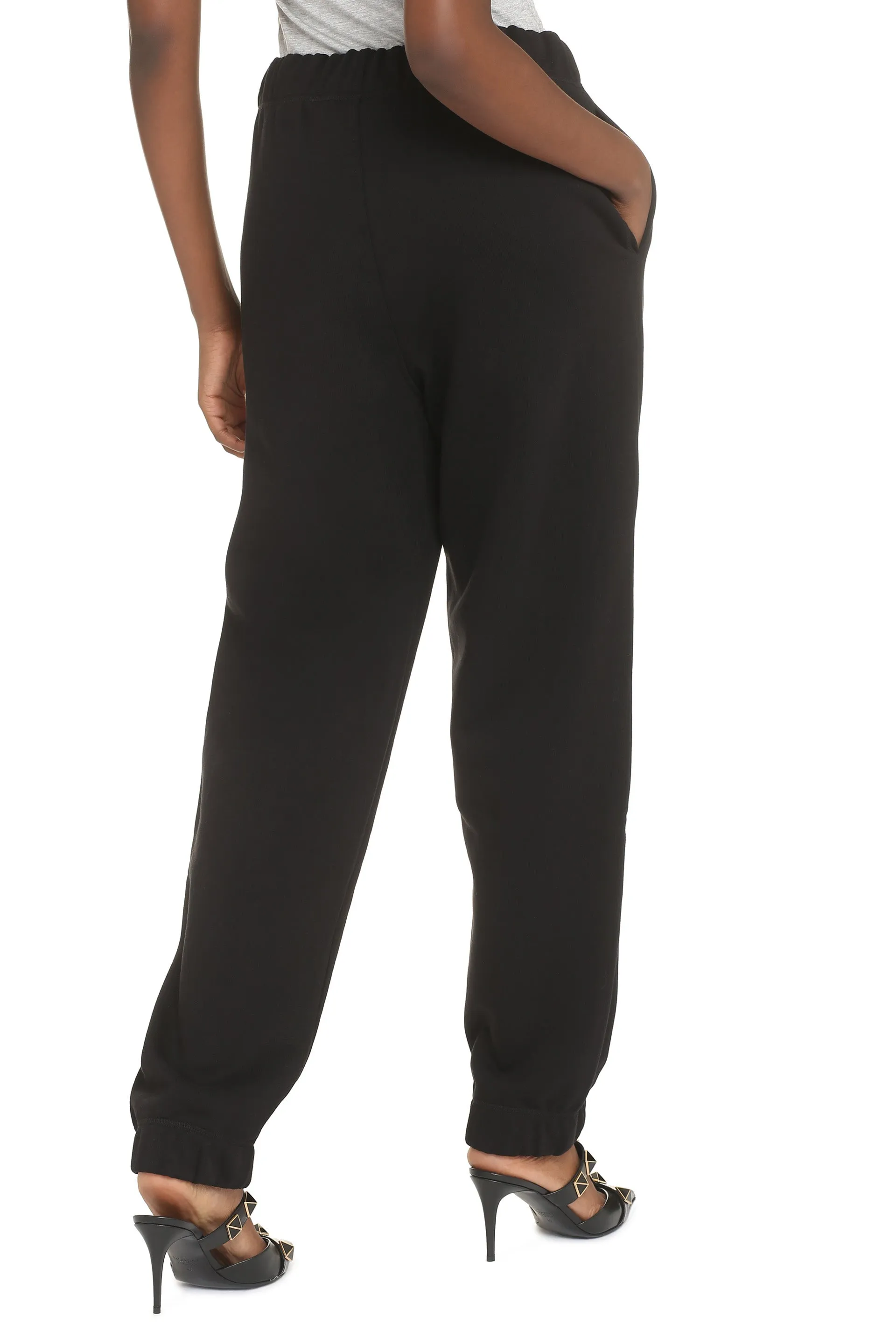 GANNI Pantaloni in felpa con logo