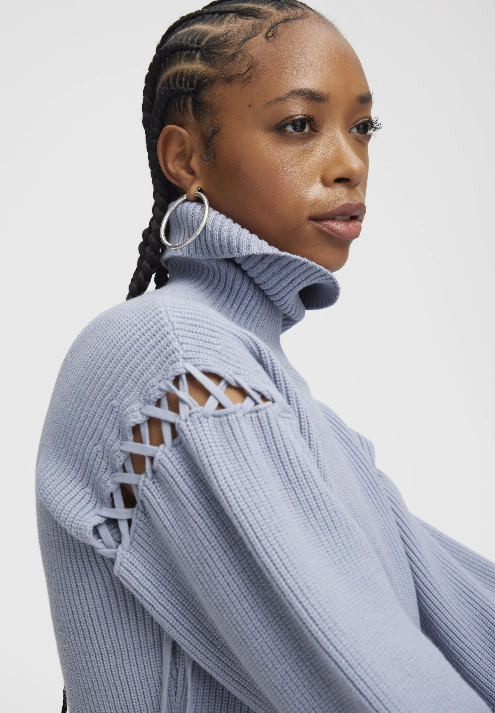 GEORGIA CROPPED ROLLNECK - Maglione