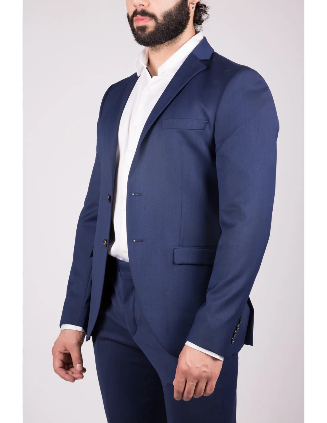 Giacca blu uomo Slhslim Mylobill Selected