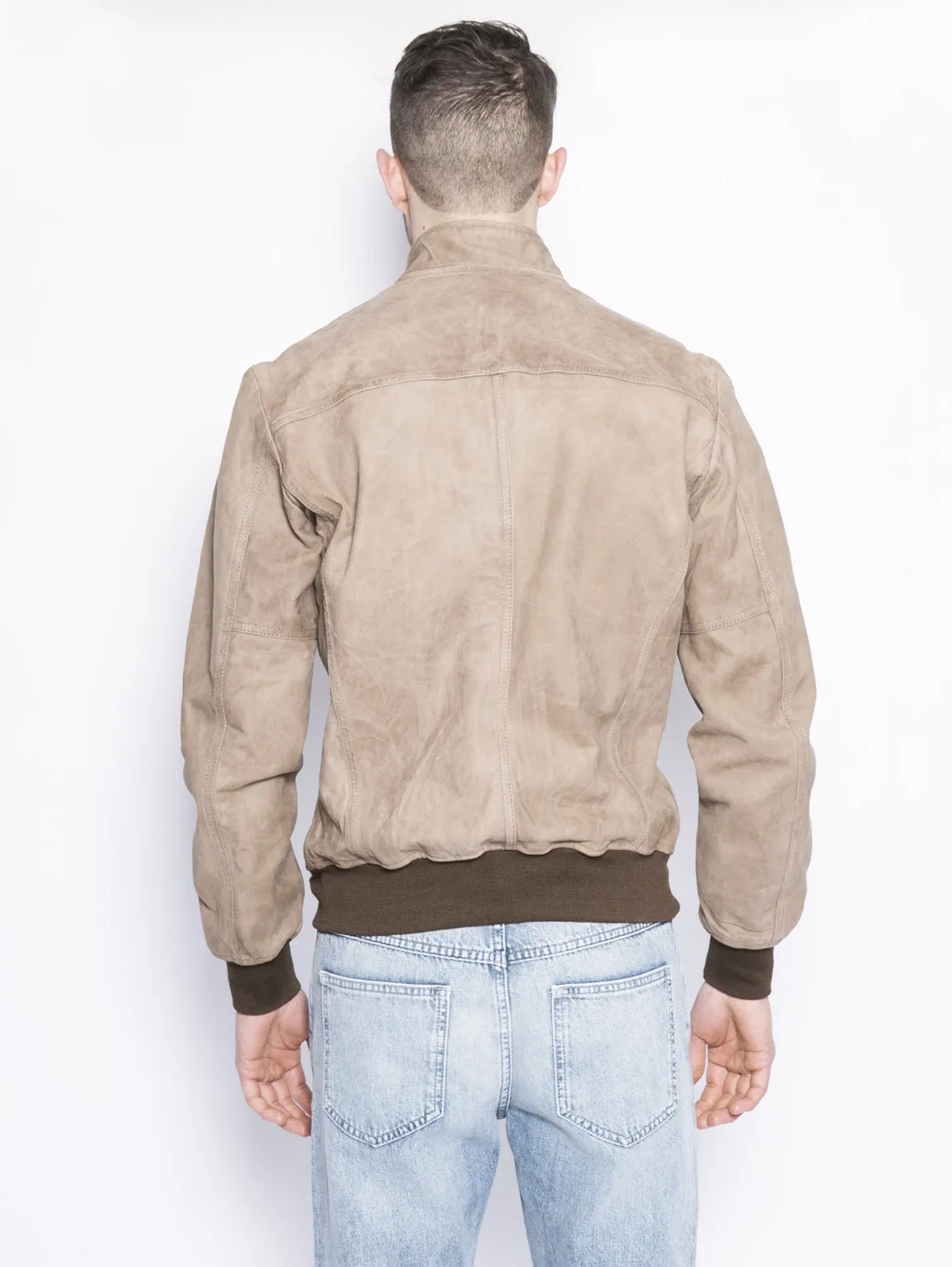 Giacca in renna Beige / Marrone