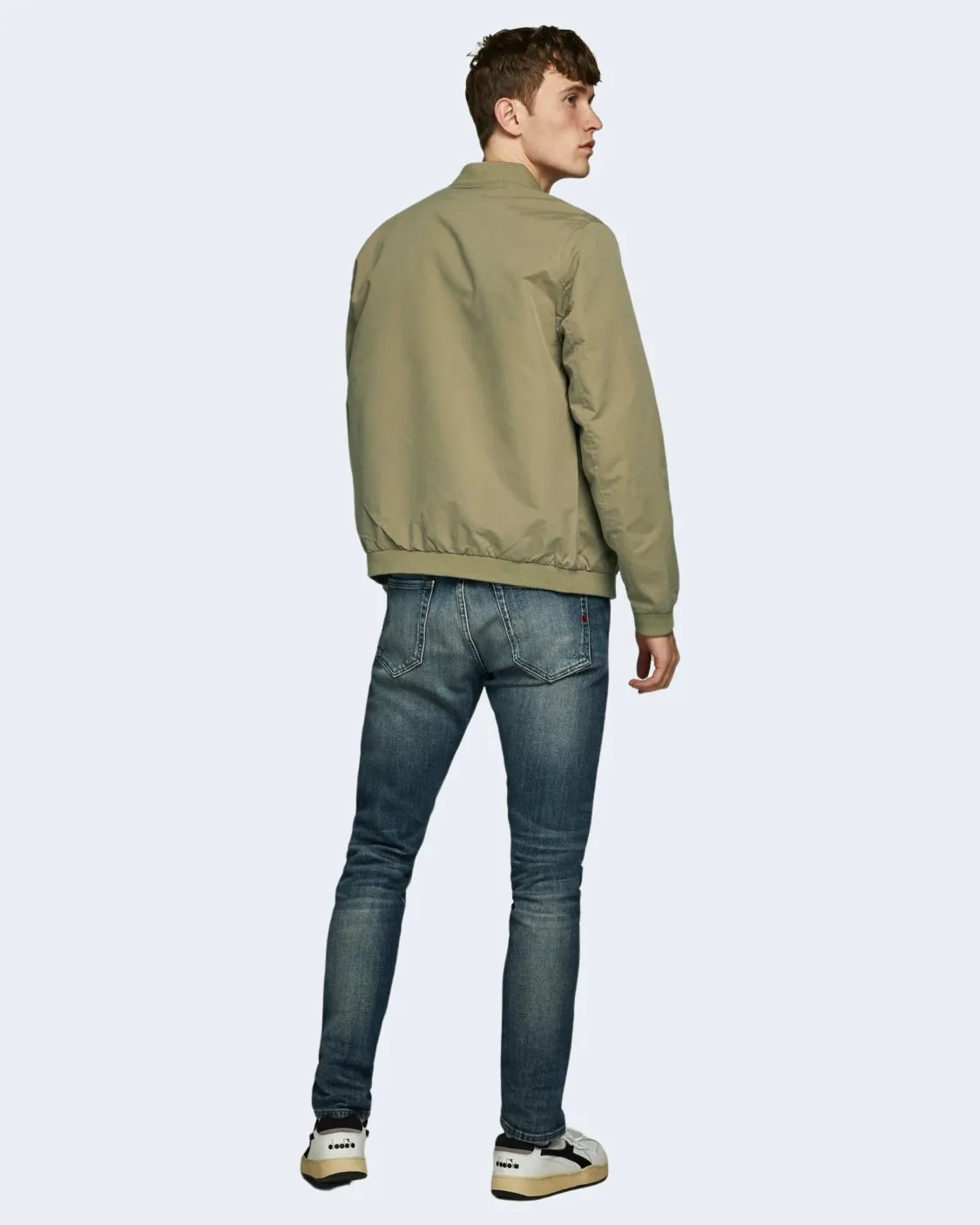 Giacchetto Jack Jones JJERUSH BOMBER NOOS Verde Oliva