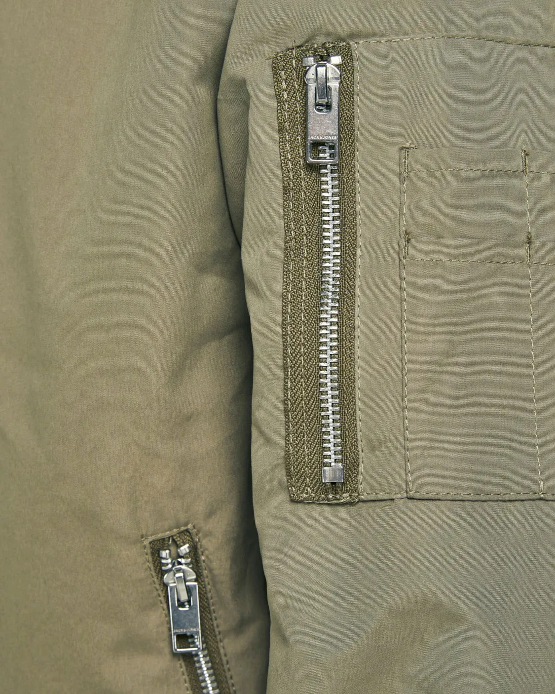 Giacchetto Jack Jones JJERUSH BOMBER NOOS Verde Oliva