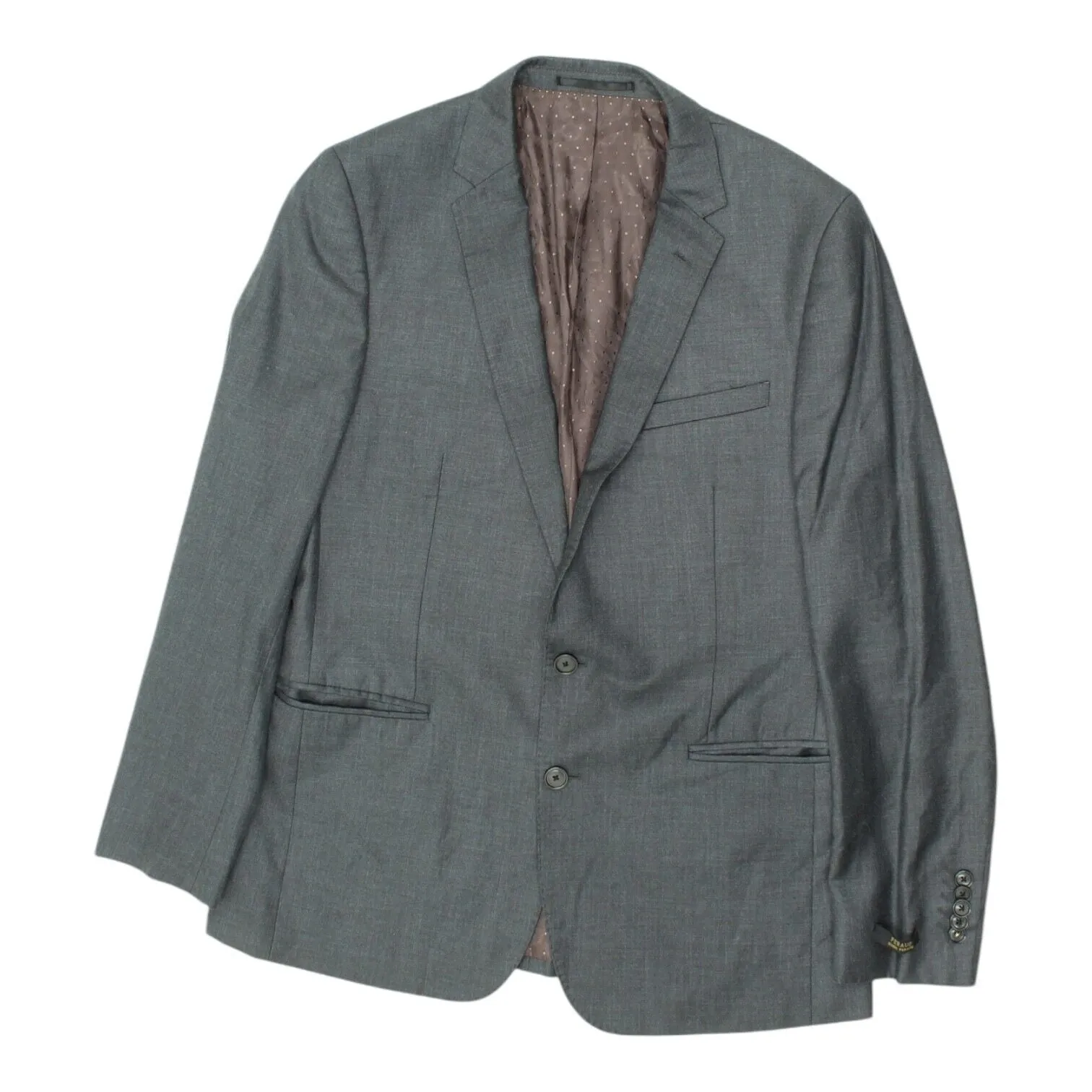 Gianni Feraud Mens Grey Blazer Jacket | Vintage High End Designer Suit VTG