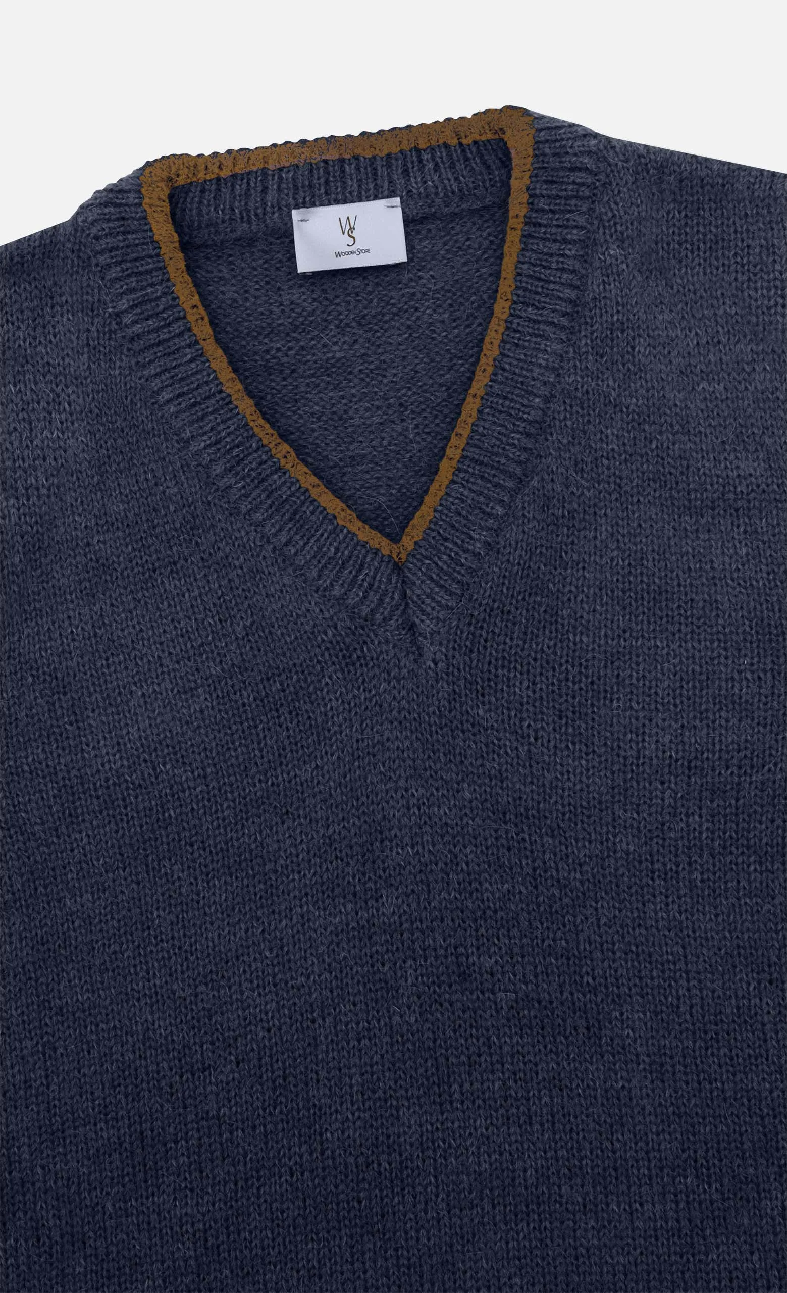 Gilet Arold – Blu/Caramello