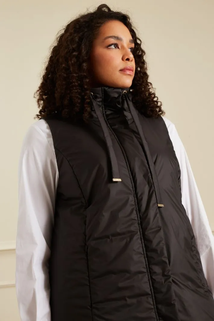 Gilet imbottito lungo
