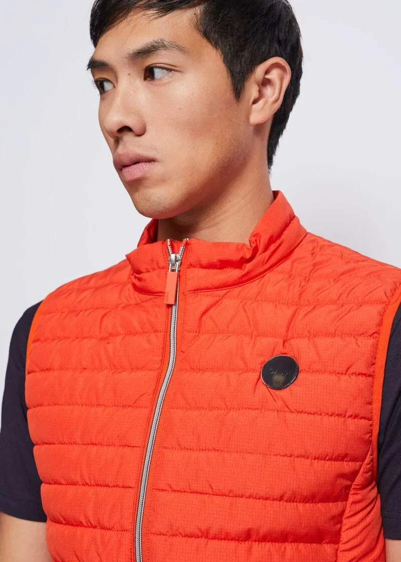 Gilet in nylon ripstop