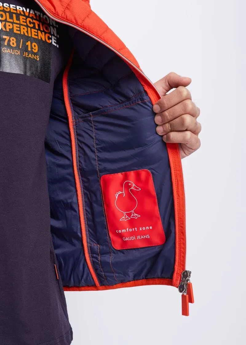 Gilet in nylon ripstop